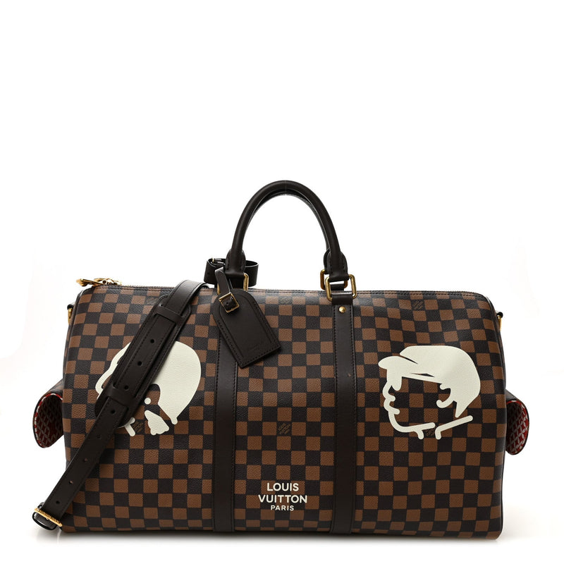 LOUIS VUITTON X NIGO DAMIER PHRIENDSHIP KEEPALL BANDOULIERE 50