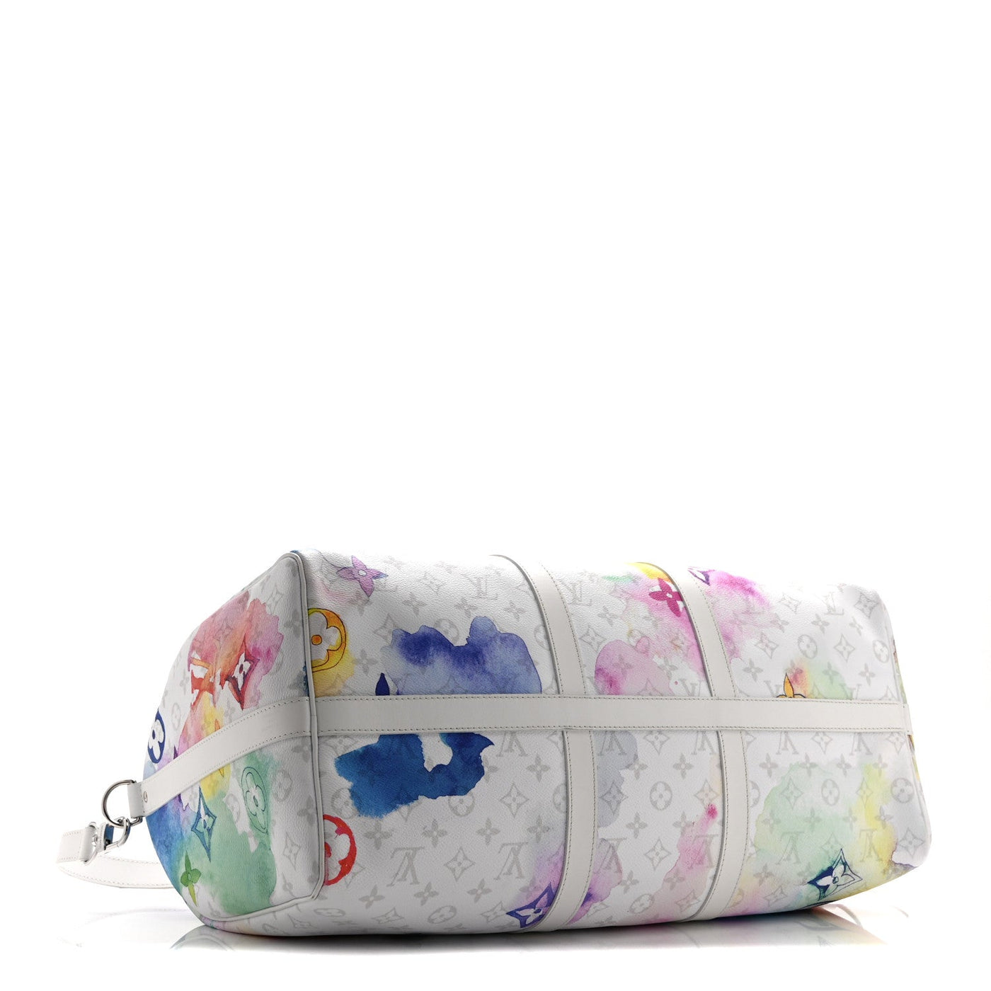 LOUIS VUITTON MONOGRAM WATERCOLOR KEEPALL BANDOULIERE 50 MULTICOLOR