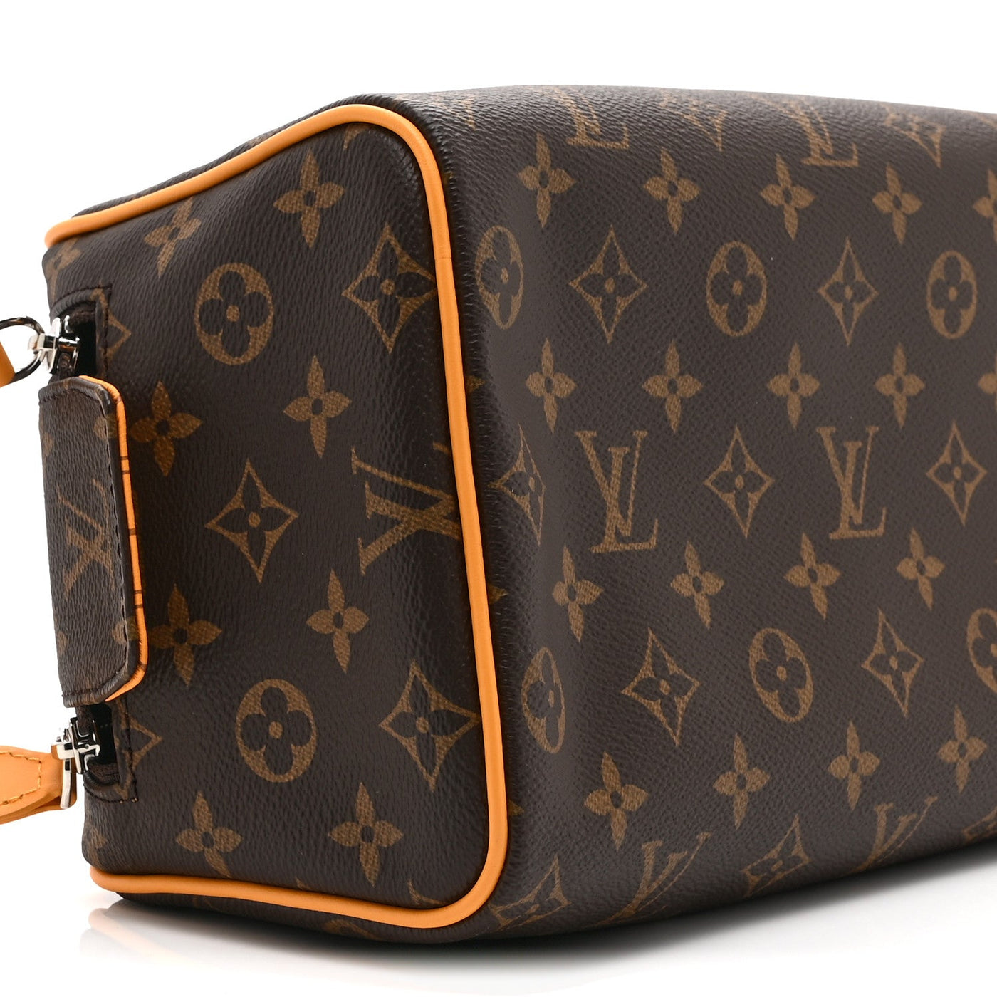 LOUIS VUITTON MONOGRAM DOPP KIT TOILET POUCH SAFRAN YELLOW