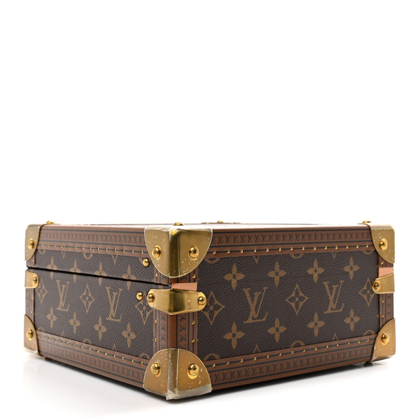 LOUIS VUITTON MONOGRAM JEWELRY BOX RED