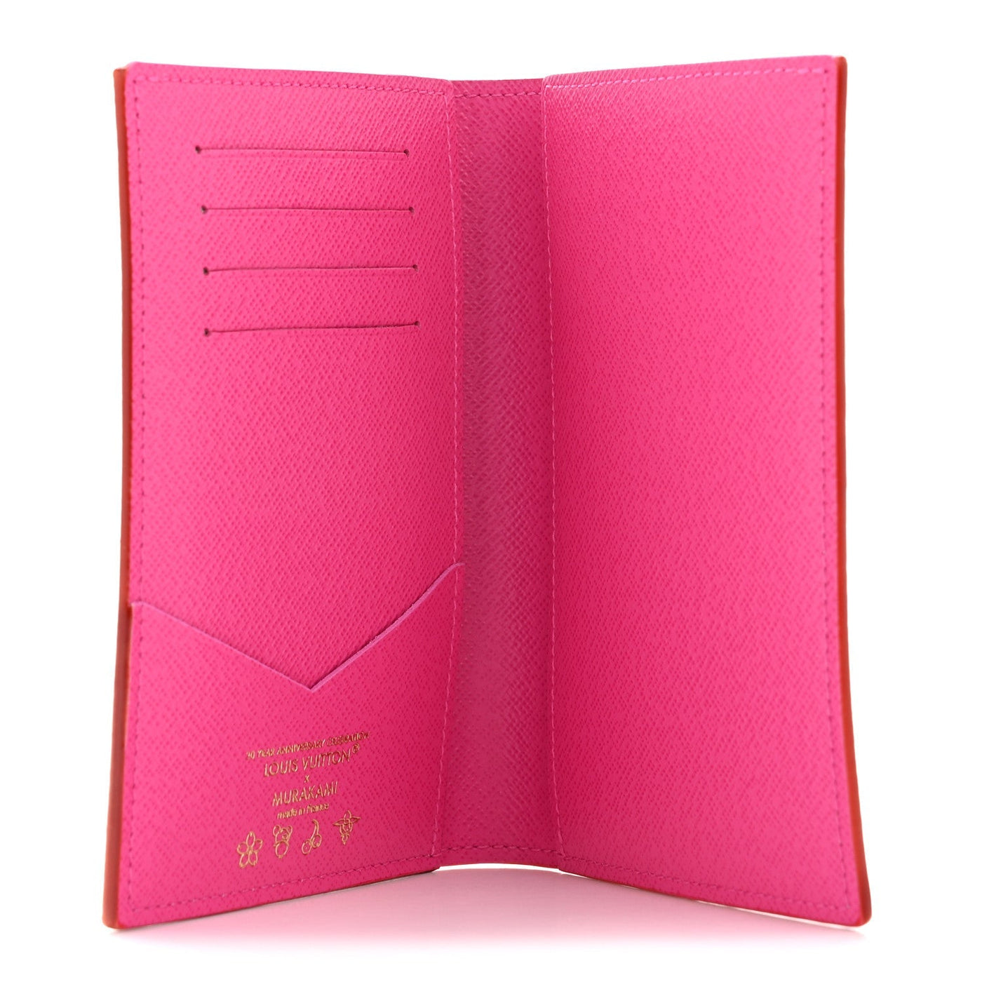 LV X TM MONOGRAM MULTICOLOR PASSPORT COVER WHITE