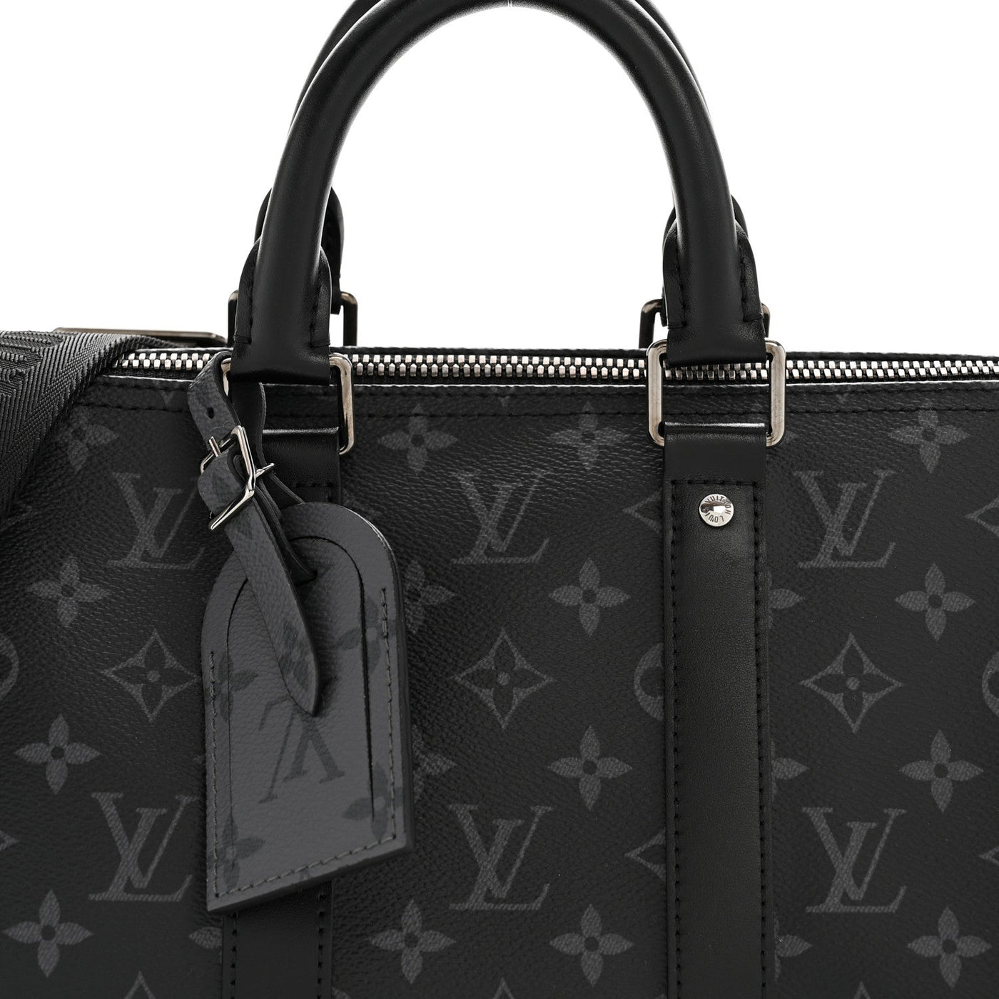 LOUIS VUITTON MONOGRAM ECLIPSE REVERSE KEEPALL BANDOULIERE 35