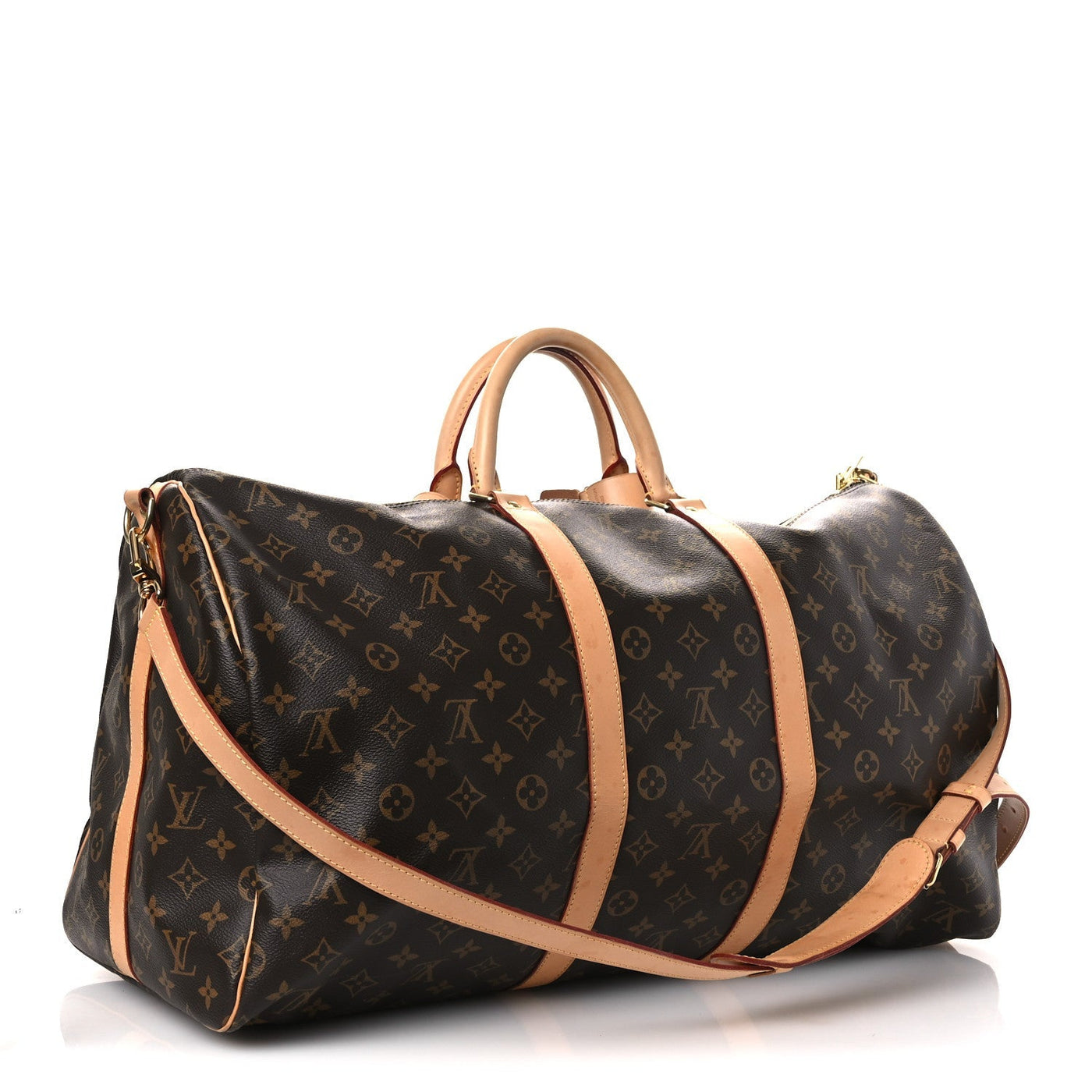 LOUIS VUITTON MONOGRAM KEEPALL BANDOULIERE 55