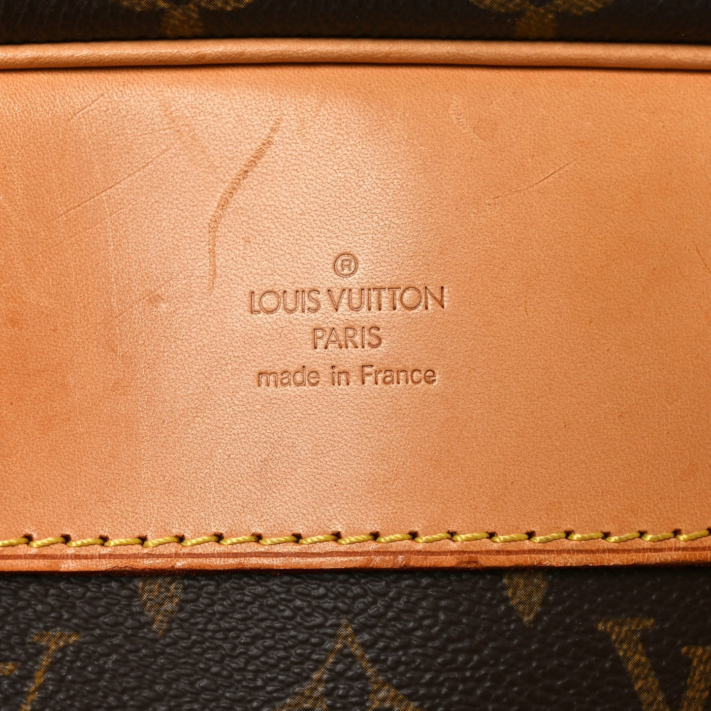 LOUIS VUITTON MONOGRAM ALIZE 24 HEURES LUGGAGE