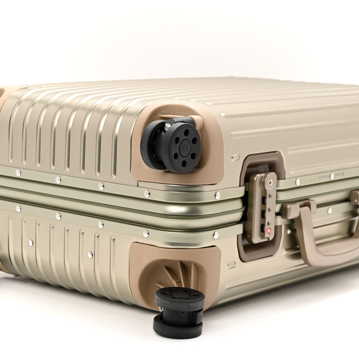 RIMOWA ALUMINUM ORIGINAL CHECK-IN M TITANIUM