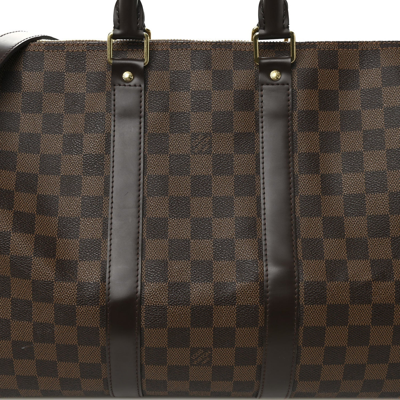 LOUIS VUITTON DAMIER EBENE KEEPALL BANDOULIERE 45