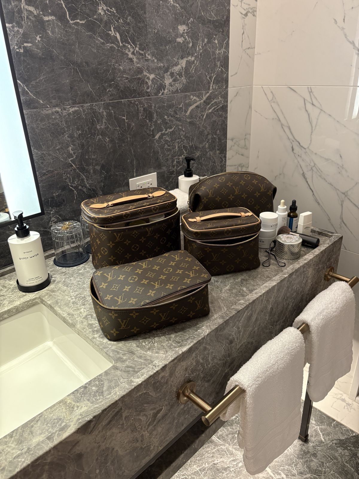 Toiletry Bags.