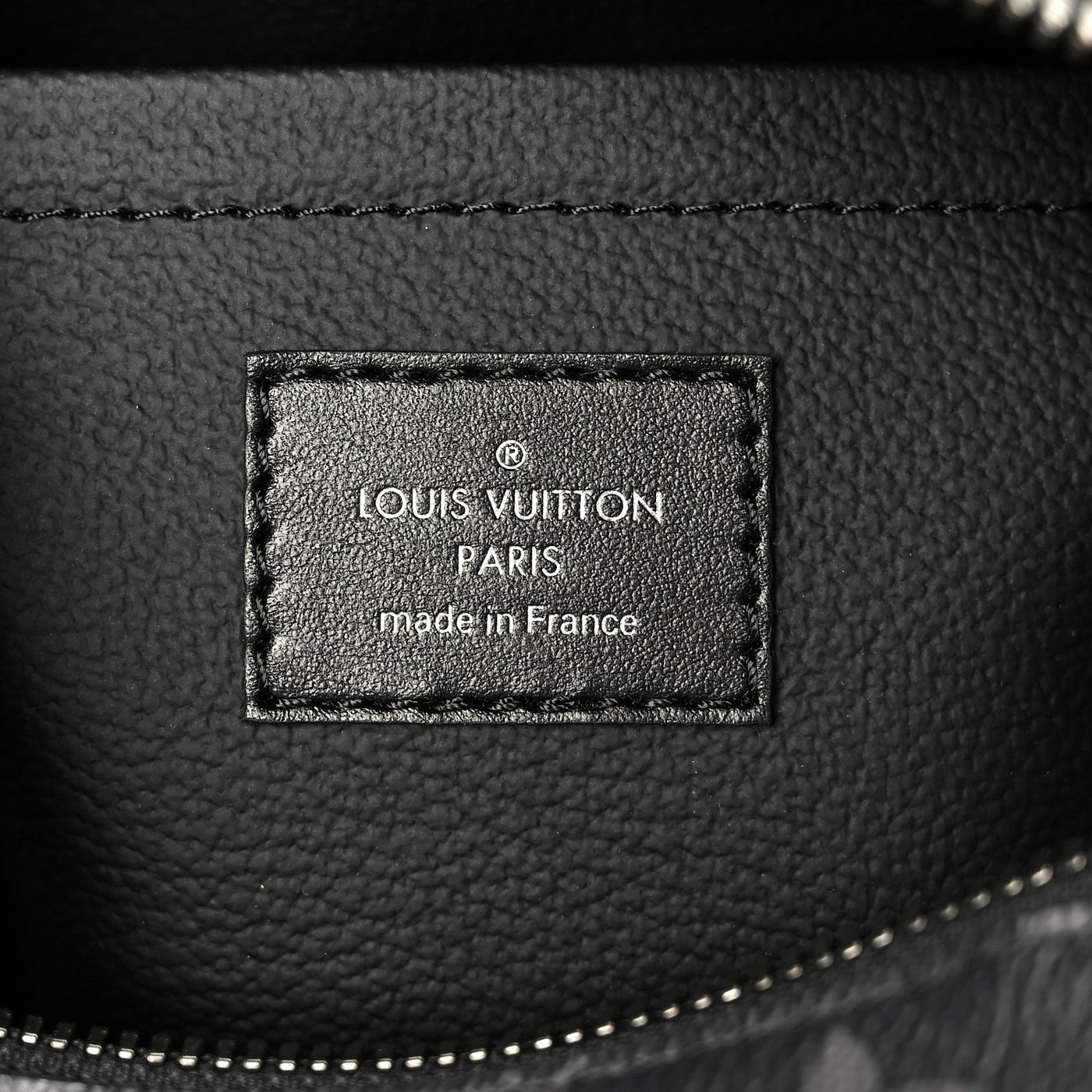 LOUIS VUITTON MONOGRAM ECLIPSE DOPP KIT TOILET POUCH