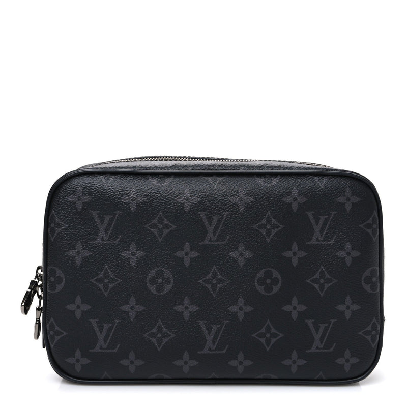 LOUIS VUITTON MONOGRAM ECLIPSE TOILET POUCH GM