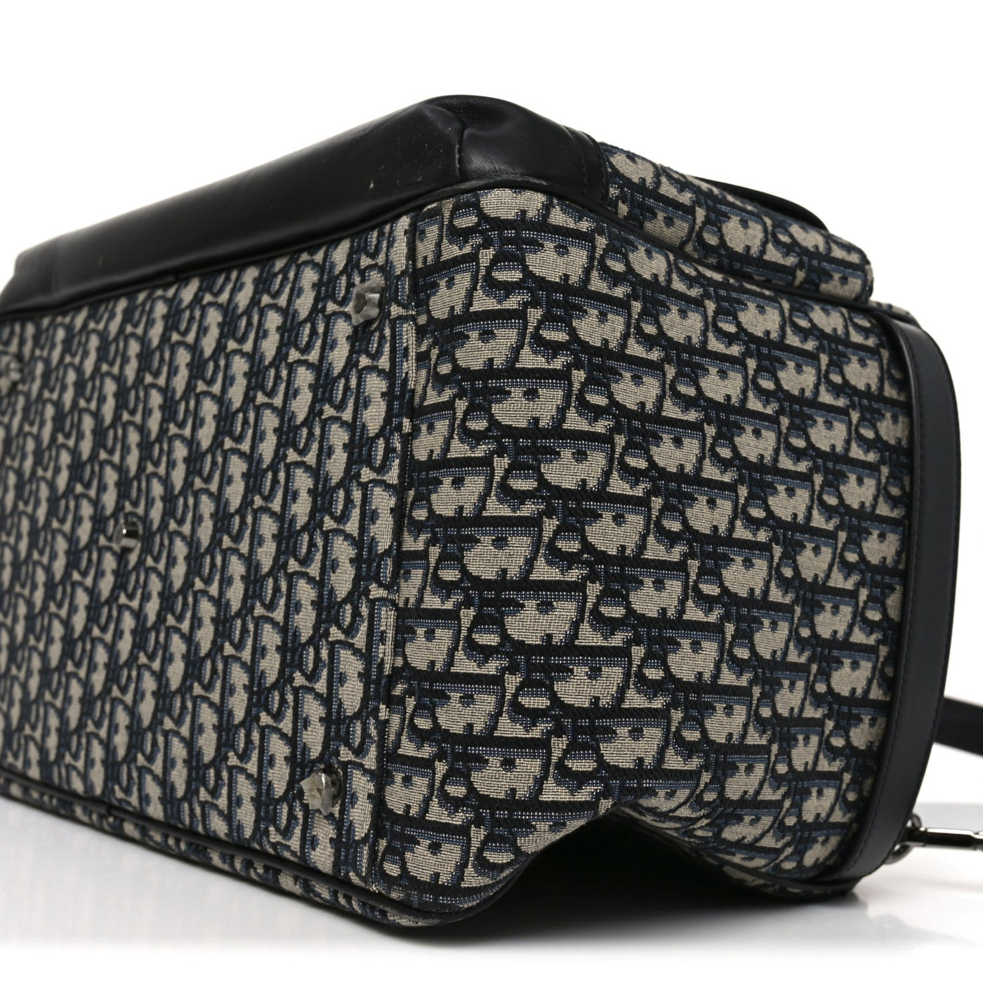 DIOR OBLIQUE CALFSKIN HIT THE ROAD PET CARRIER BLUE