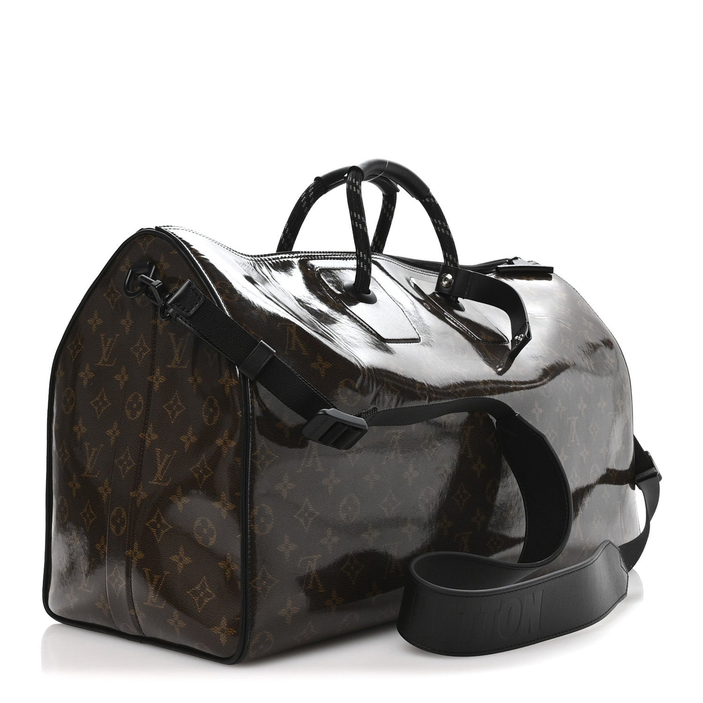 LOUIS VUITTON MONOGRAM GLAZE KEEPALL BANDOULIERE 50