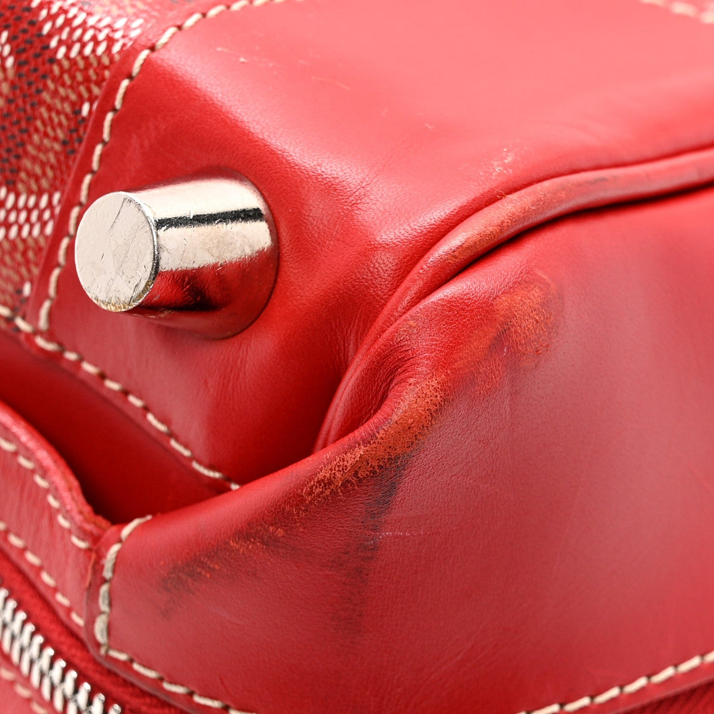 GOYARDINE PORTE-HABITS GARMENT BAG RED