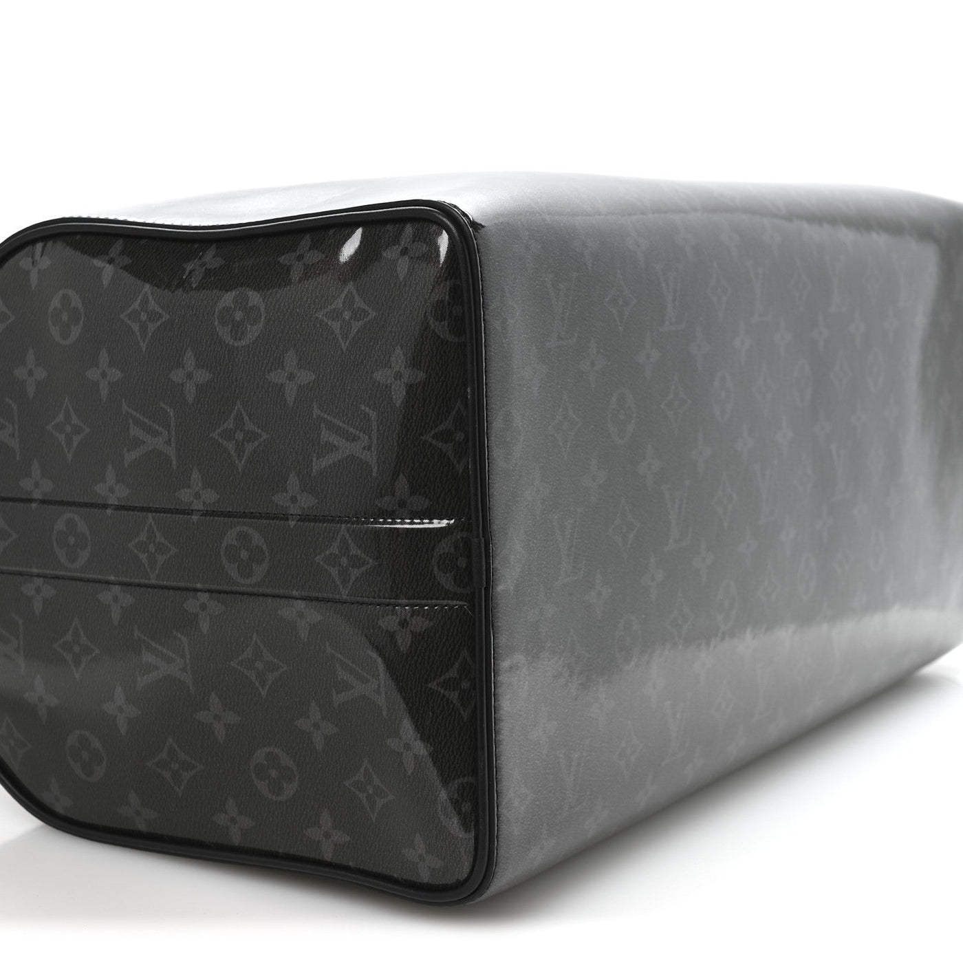 LOUIS VUITTON MONOGRAM ECLIPSE GLAZE KEEPALL BANDOULIERE 50