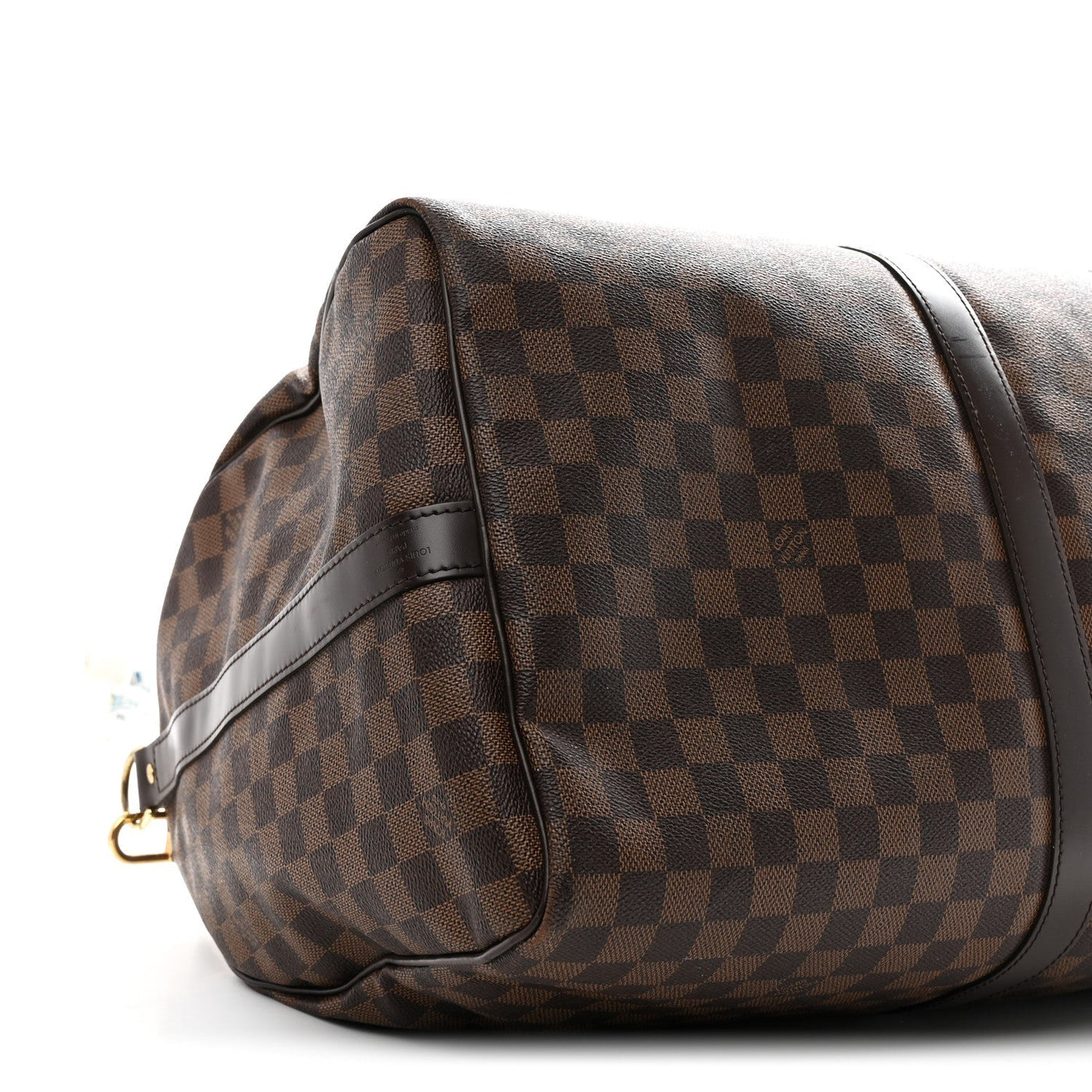LOUIS VUITTON DAMIER EBENE KEEPALL BANDOULIERE 55