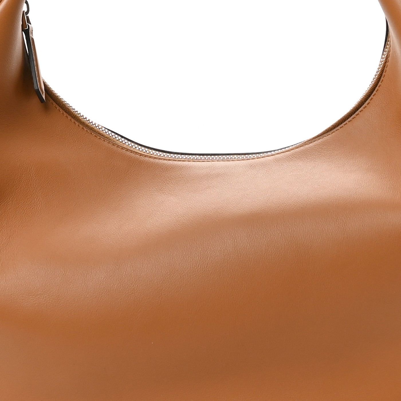 FENDI VITELLO GRACE MATTE MEDIUM FENDIGRAPHY HOBO BAG CARAMELLO