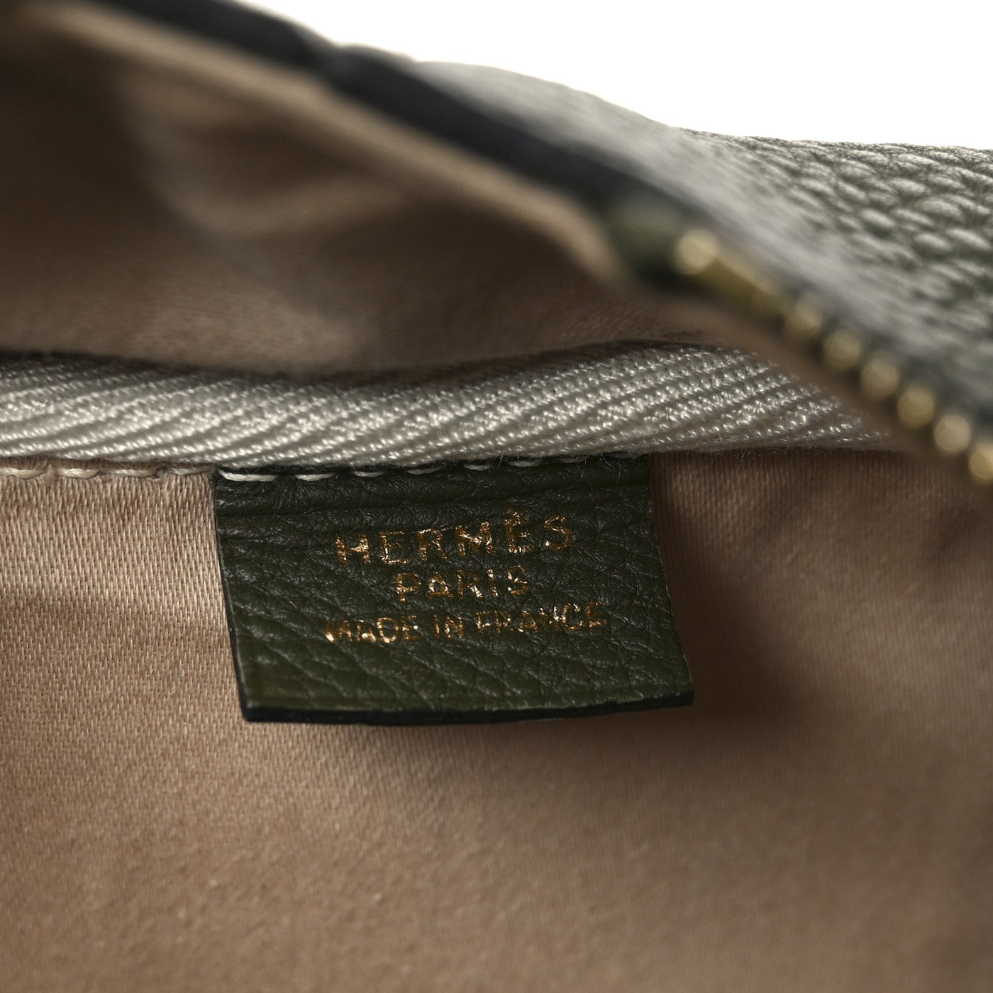 LOUIS VUITTON TOILE TAURILLON CLEMENCE VICTORIA II 43 ECRU VERT OLIVE