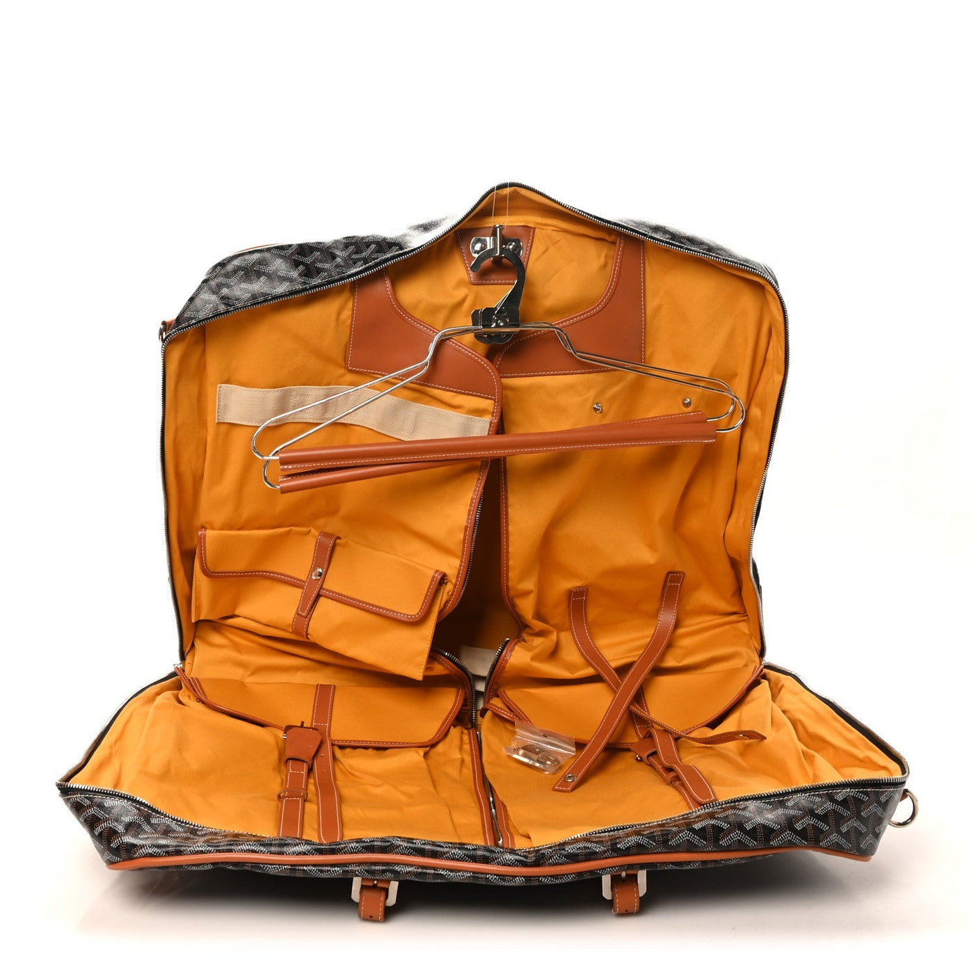 GOYARDINE PORTE-HABITS GARMENT BAG BLACK GOLD
