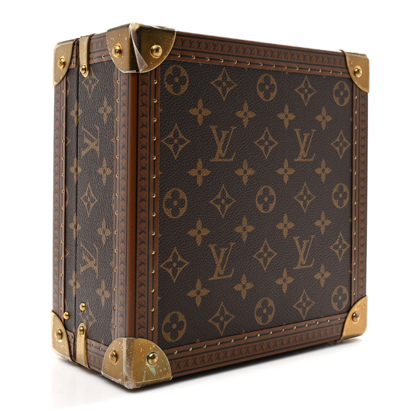LOUIS VUITTON MONOGRAM JEWELRY BOX RED