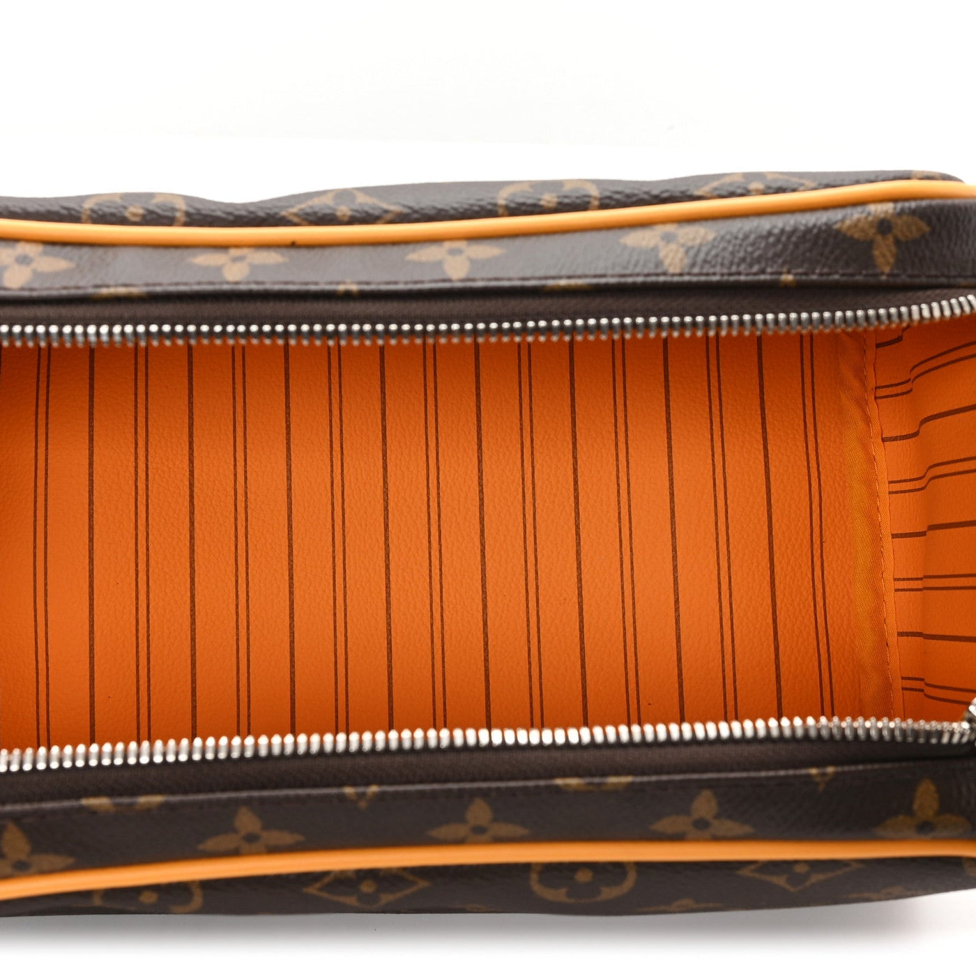 LOUIS VUITTON MONOGRAM MACASSAR DOPP KIT TOILET POUCH SAFRAN YELLOW