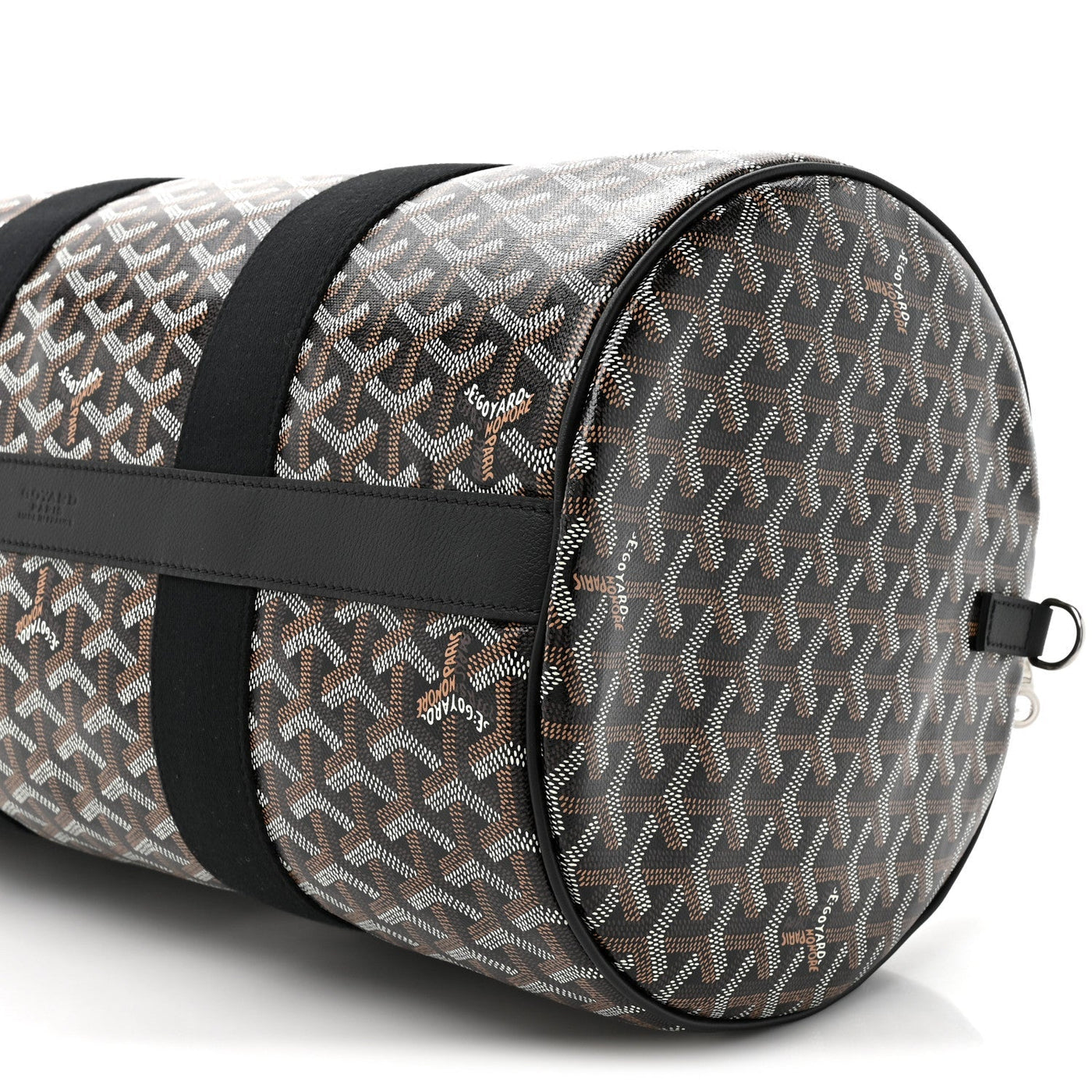 GOYARDINE BARREL 40 SPORTS BAG BLACK