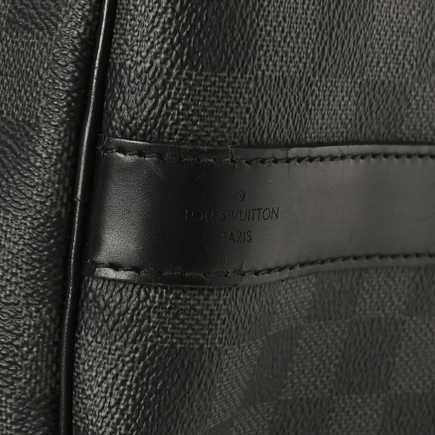 LOUIS VUITTON DAMIER GRAPHITE KEEPALL BANDOULIERE 55