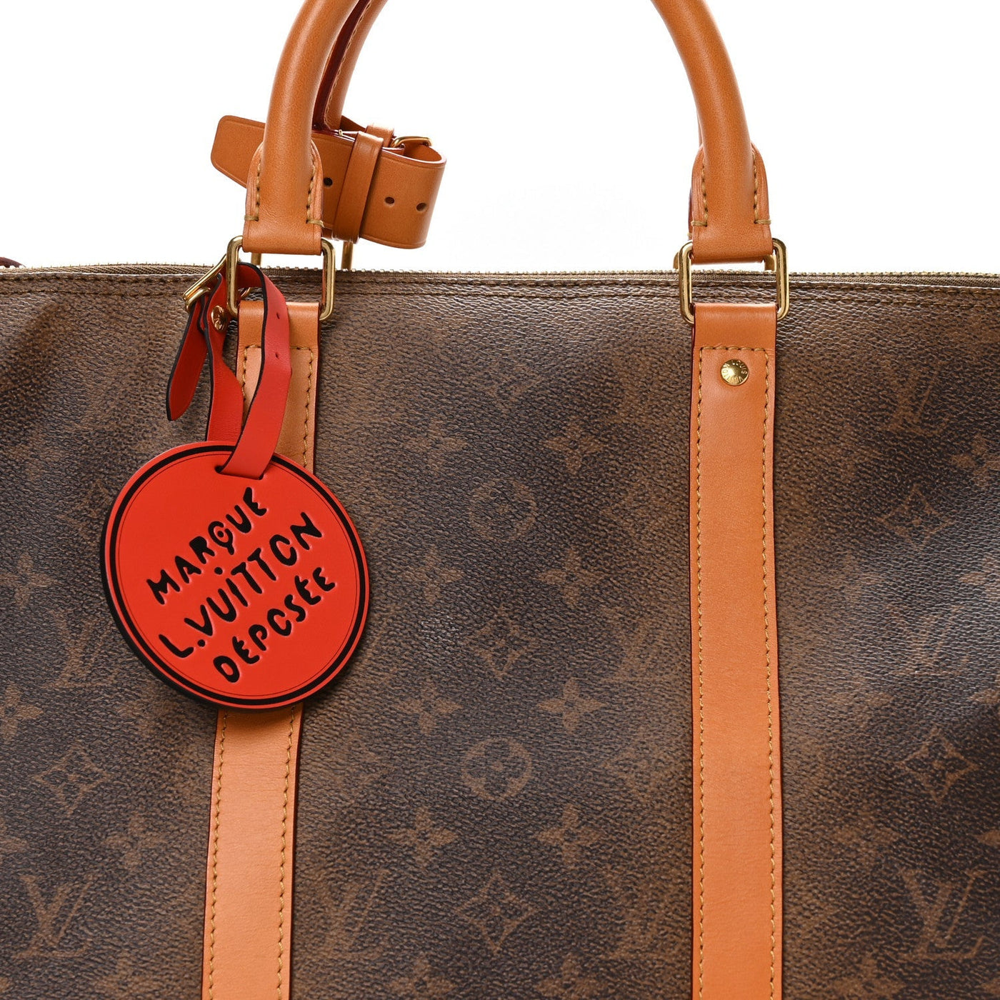 LOUIS VUITTON MONOGRAM DUST KEEPALL BANDOULIERE 50