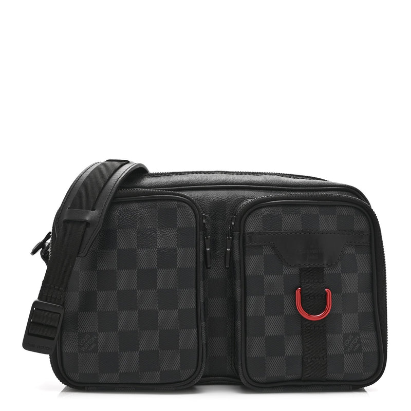 LOUIS VUITTON DAMIER GRAPHITE UTILITY MESSENGER