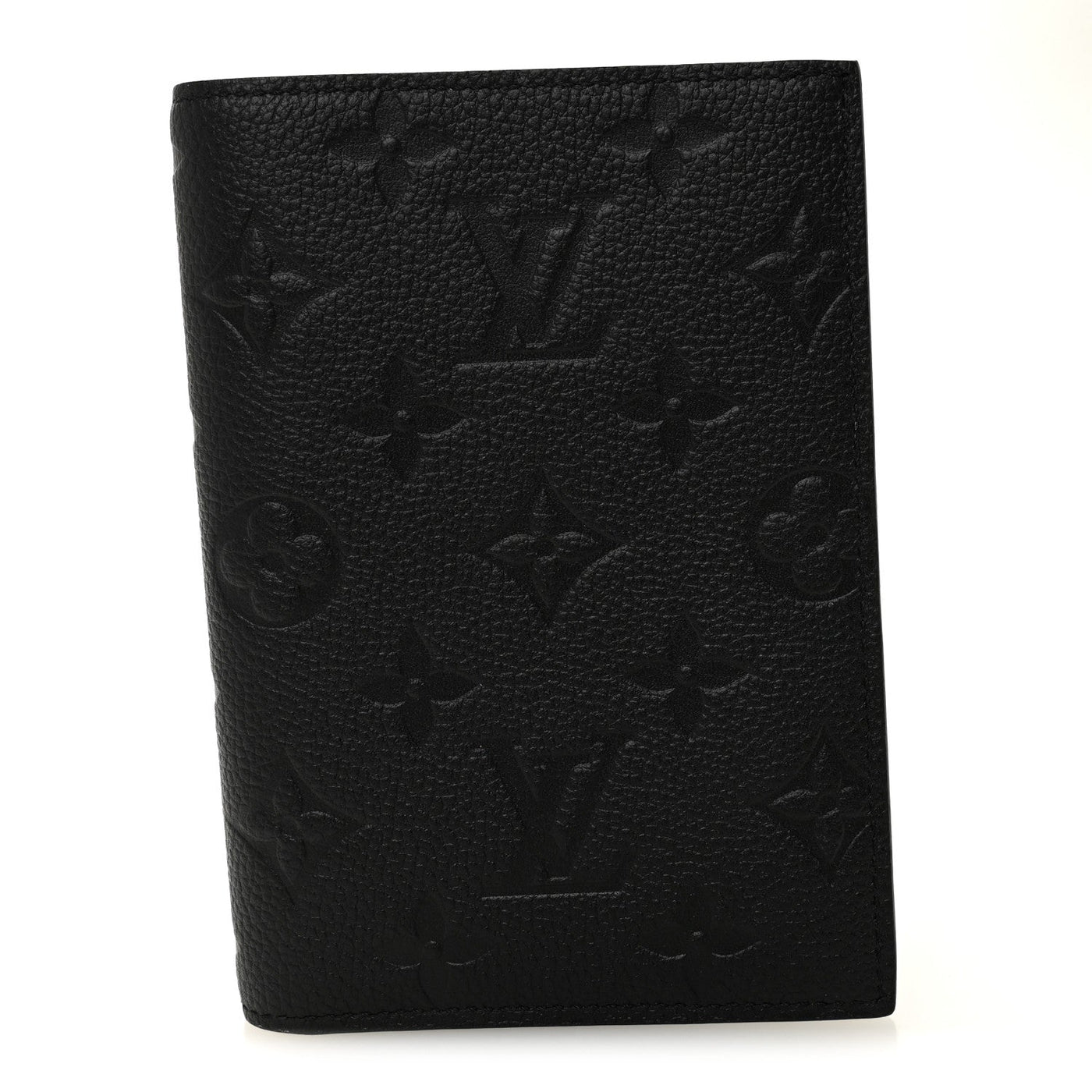 LOUIS VUITTON EMPREINTE MONOGRAM PASSPORT COVER BLACK