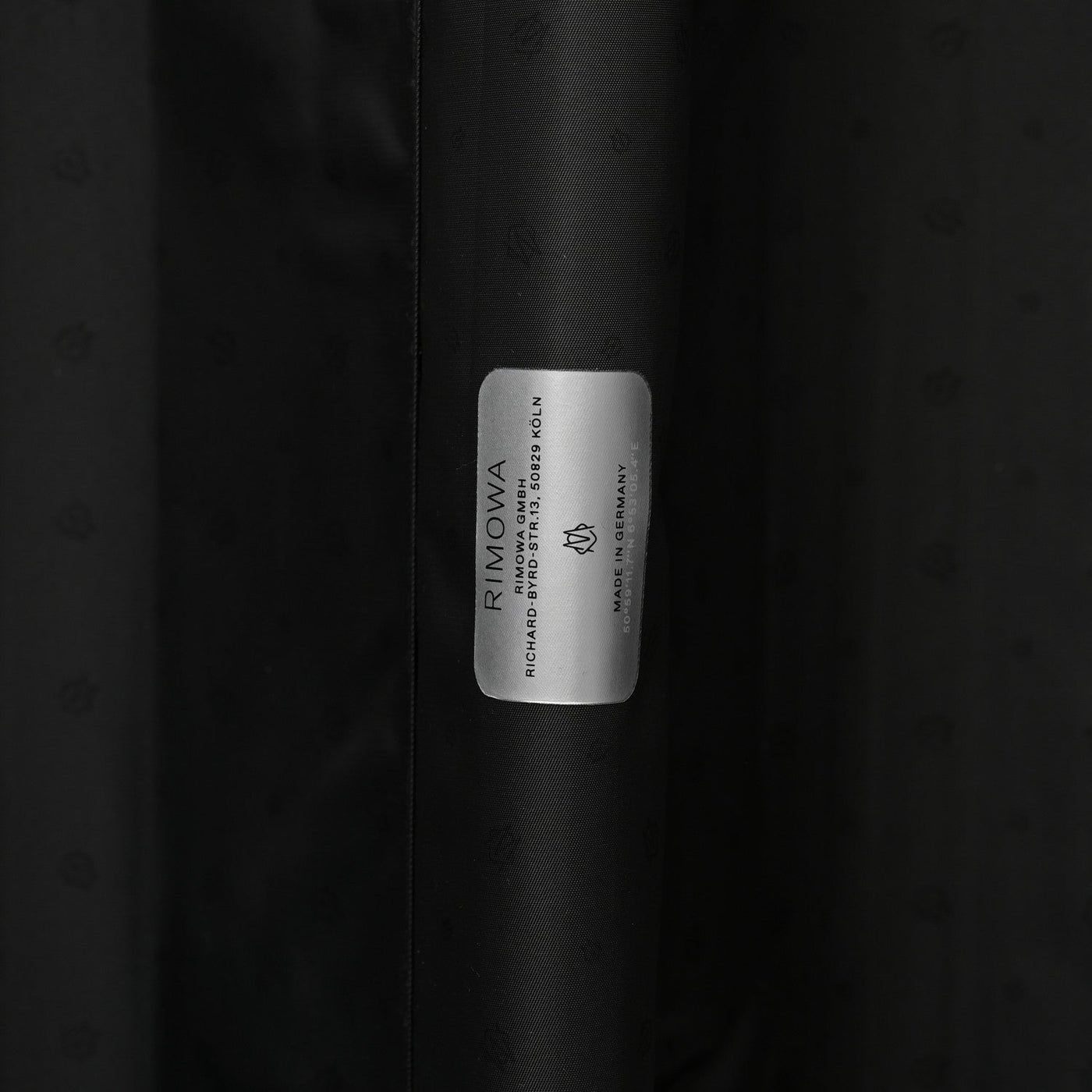 RIMOWA ALUMINUM ORIGINAL CABIN BLACK