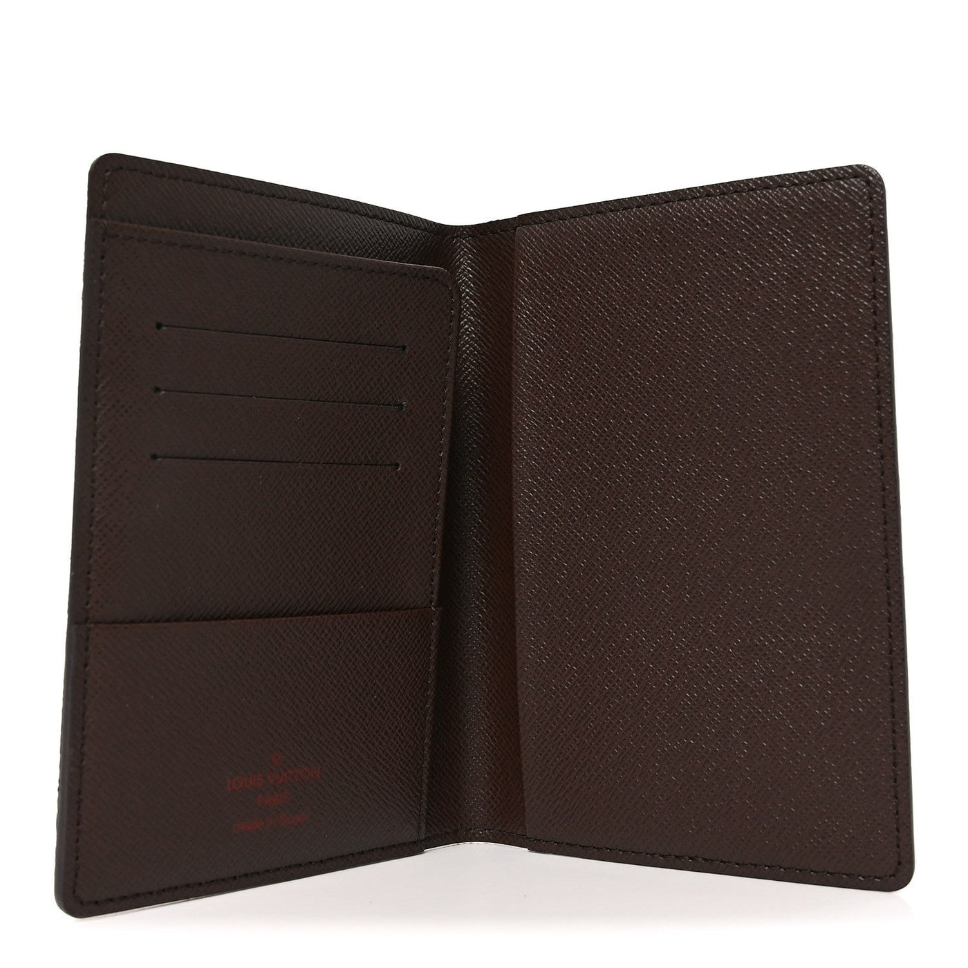 LOUIS VUITTON DAMIER EBENE PASSPORT COVER
