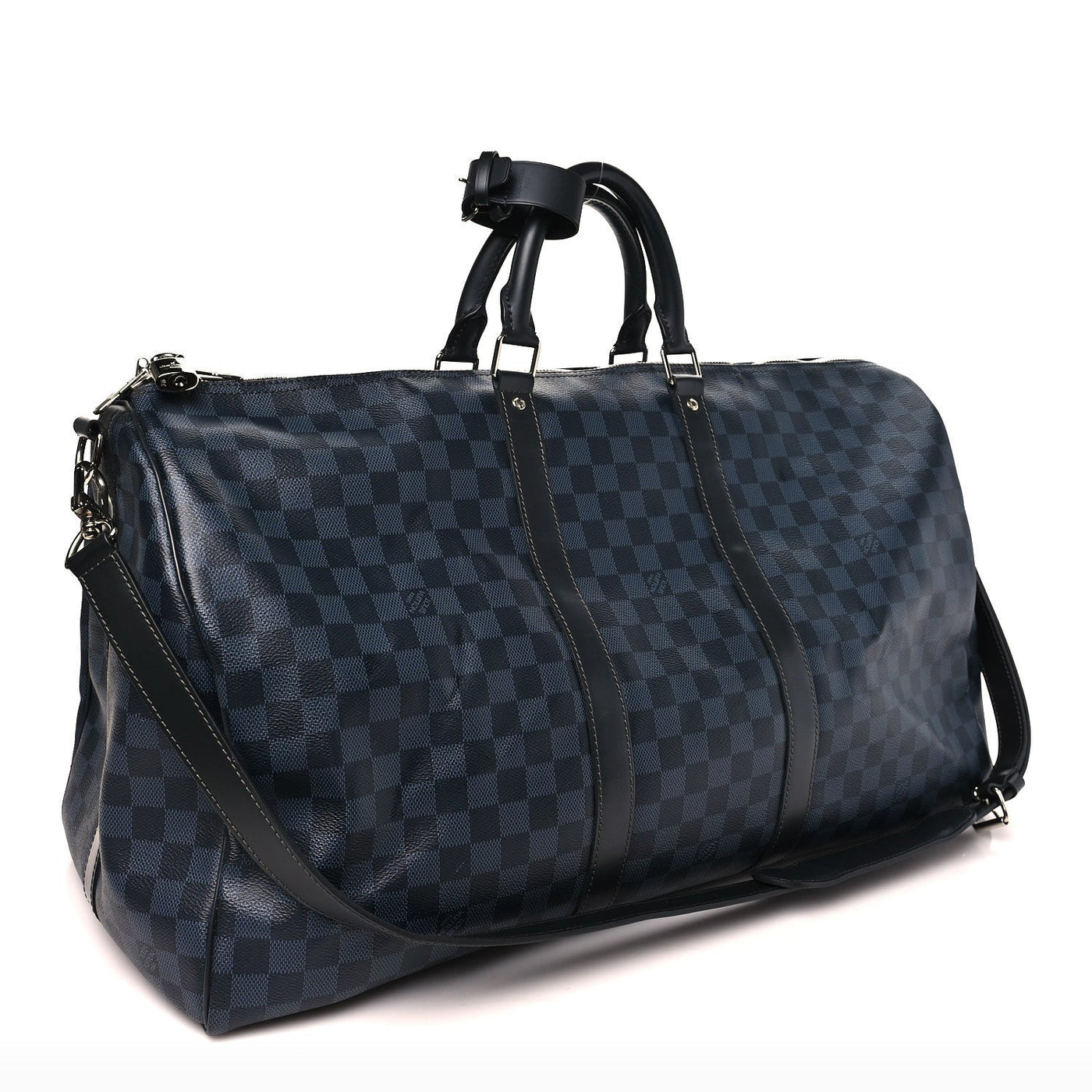 LOUIS VUITTON DAMIER COBALT KEEPALL BANDOULIERE 55