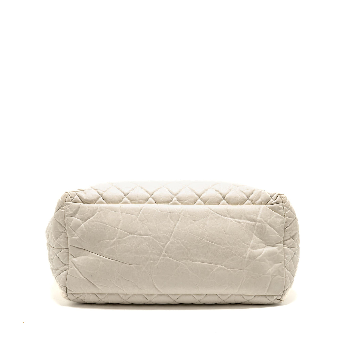 CHANEL COCOON TRAVEL TOTE BAG CALFSKIN WHITE SHW
