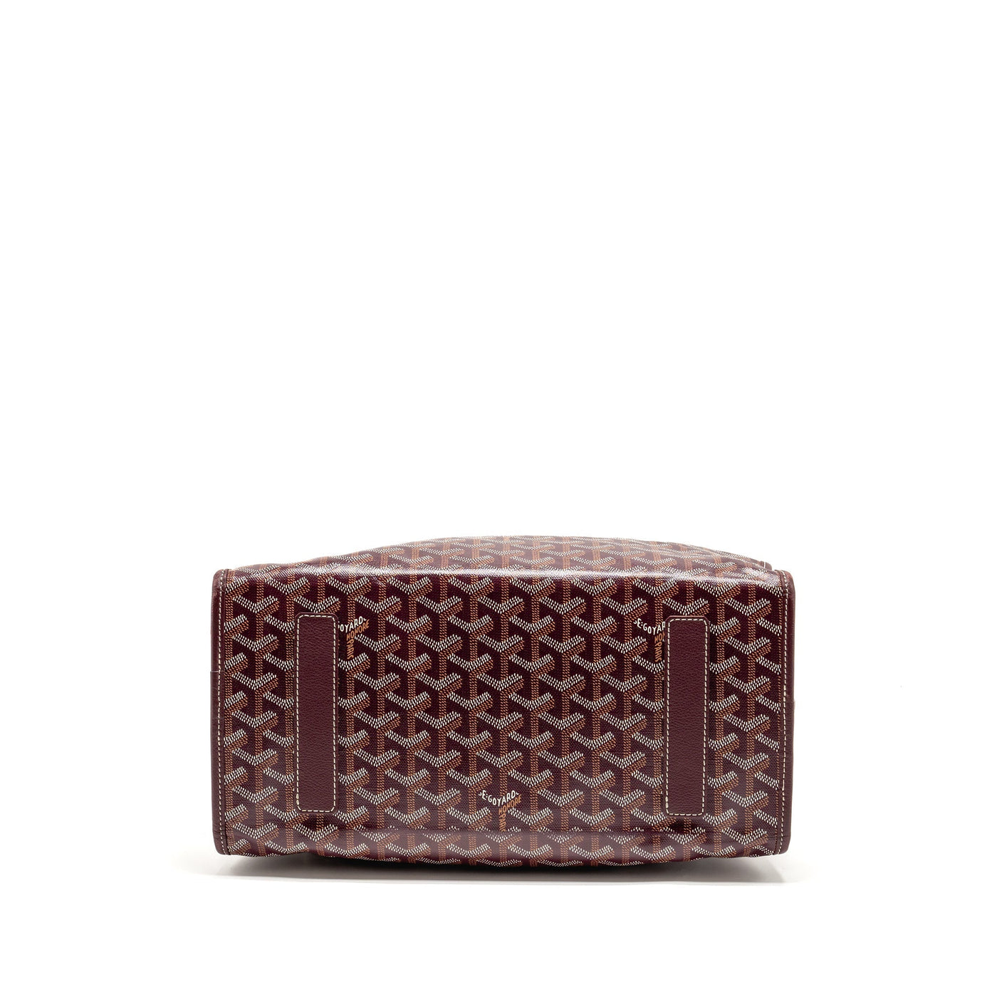 GOYARD SAINT LEGER BACKPACK GOYARDINE CANVAS BURGUNDY SHW