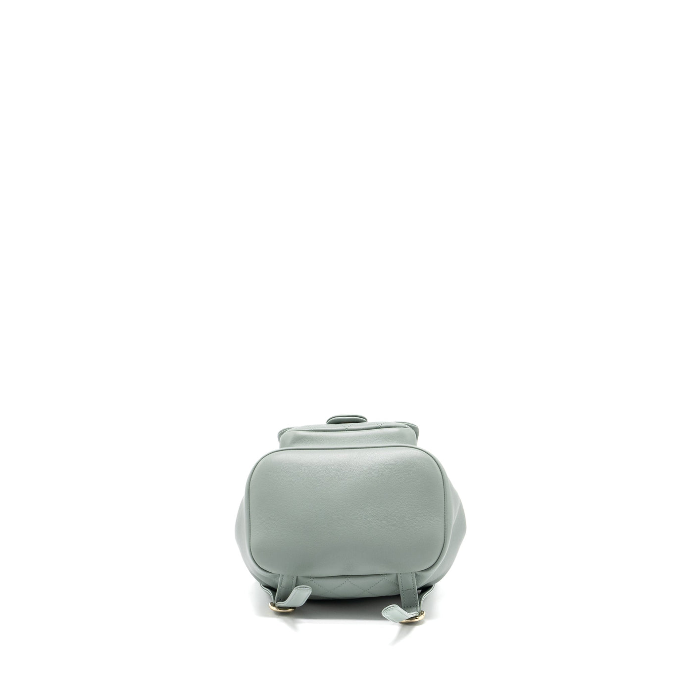 CHANEL 23C MINI DUMA BACKPACK CALFSKIN LIGHT GREY LGHW (MICROCHIP)