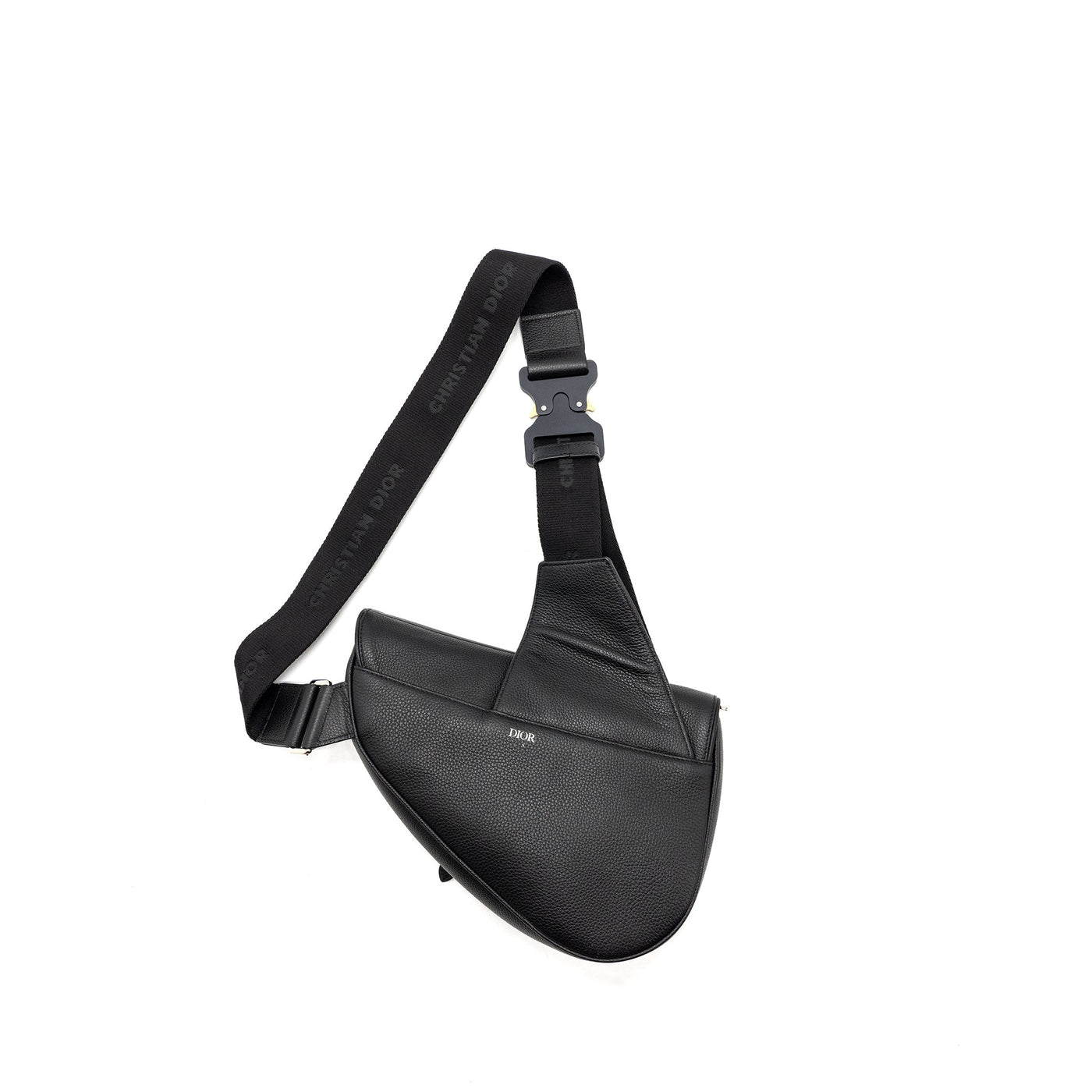 DIOR HOMME SADDLE BAG CALFSKIN BLACK SHW