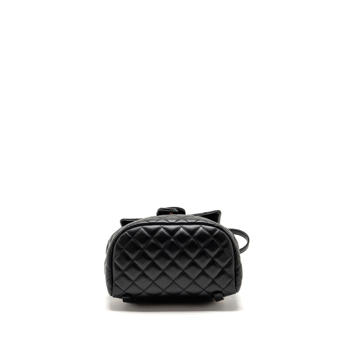 CHANEL URBAN SPIRIT FLAP BACKPACK LAMBSKIN BLACK GHW