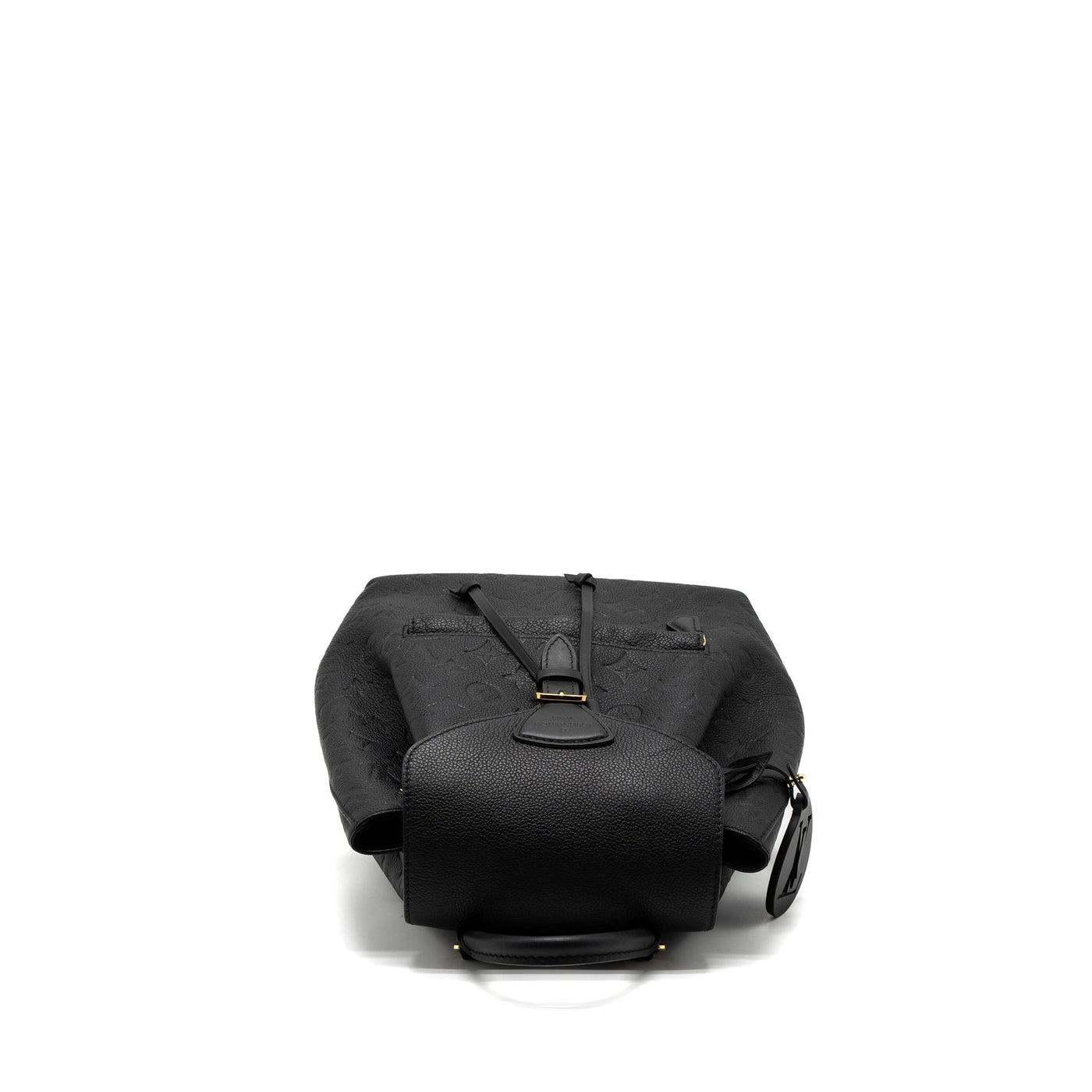 LOUIS VUITTON MONTSOURIS BACKPACK MONOGRAM EMPREINTE BLACK GHW (NEW VERSION)