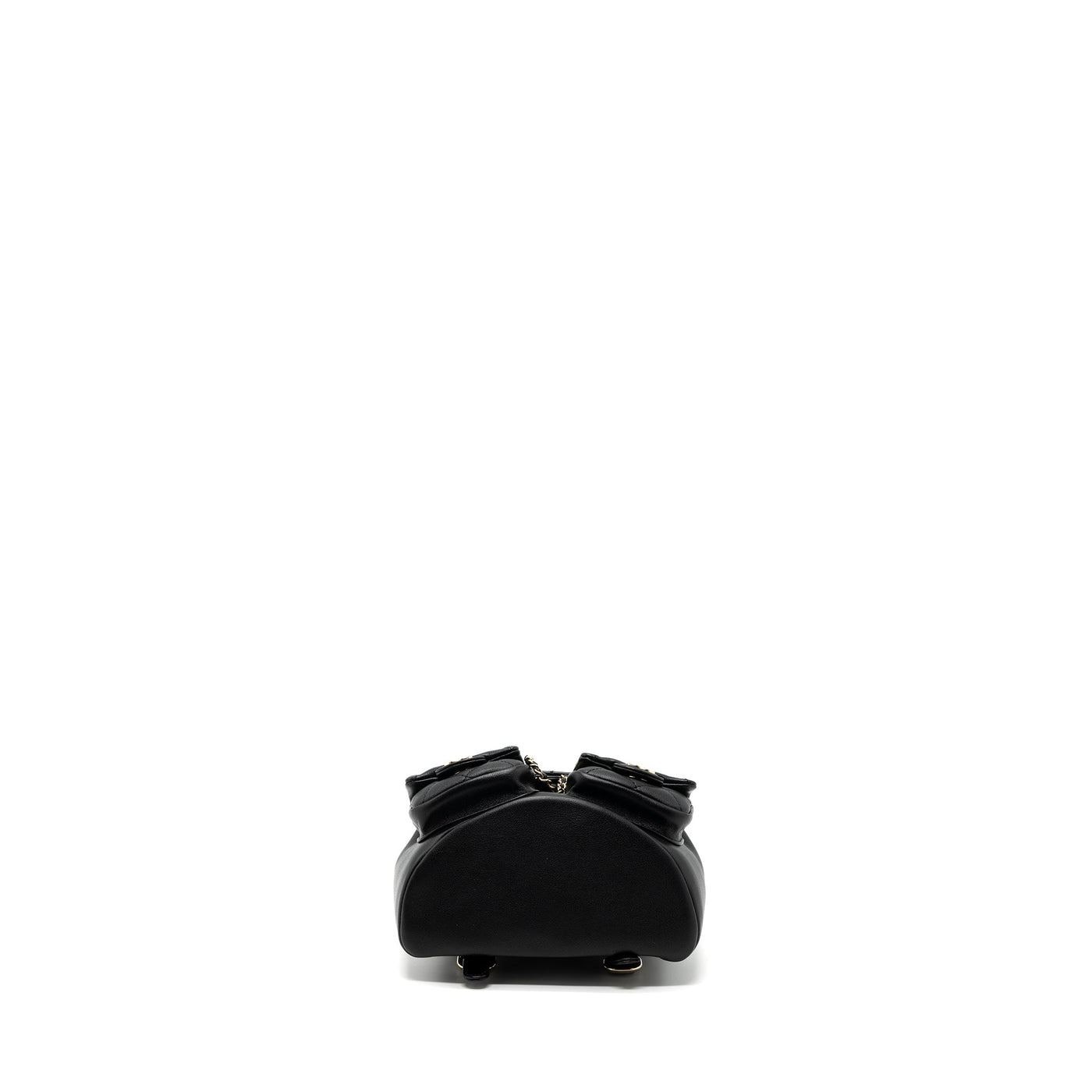 CHANEL 23A MINI TRIPLE PACK BACKPACK CALFSKIN BLACK LGHW (MICROCHIP )