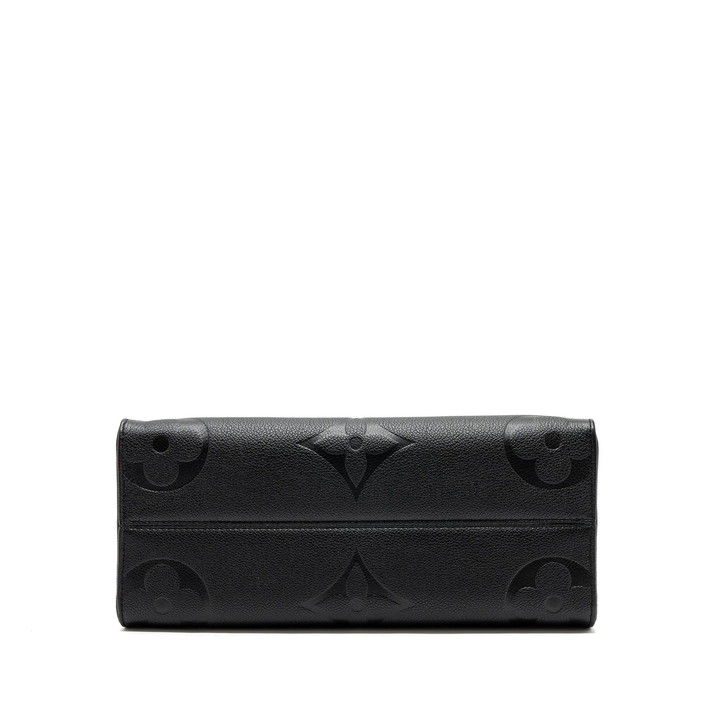 LOUIS VUITTON ONTHEGO MM MONOGRAM EMPRENITE BLACK GHW (NEW VERSION)