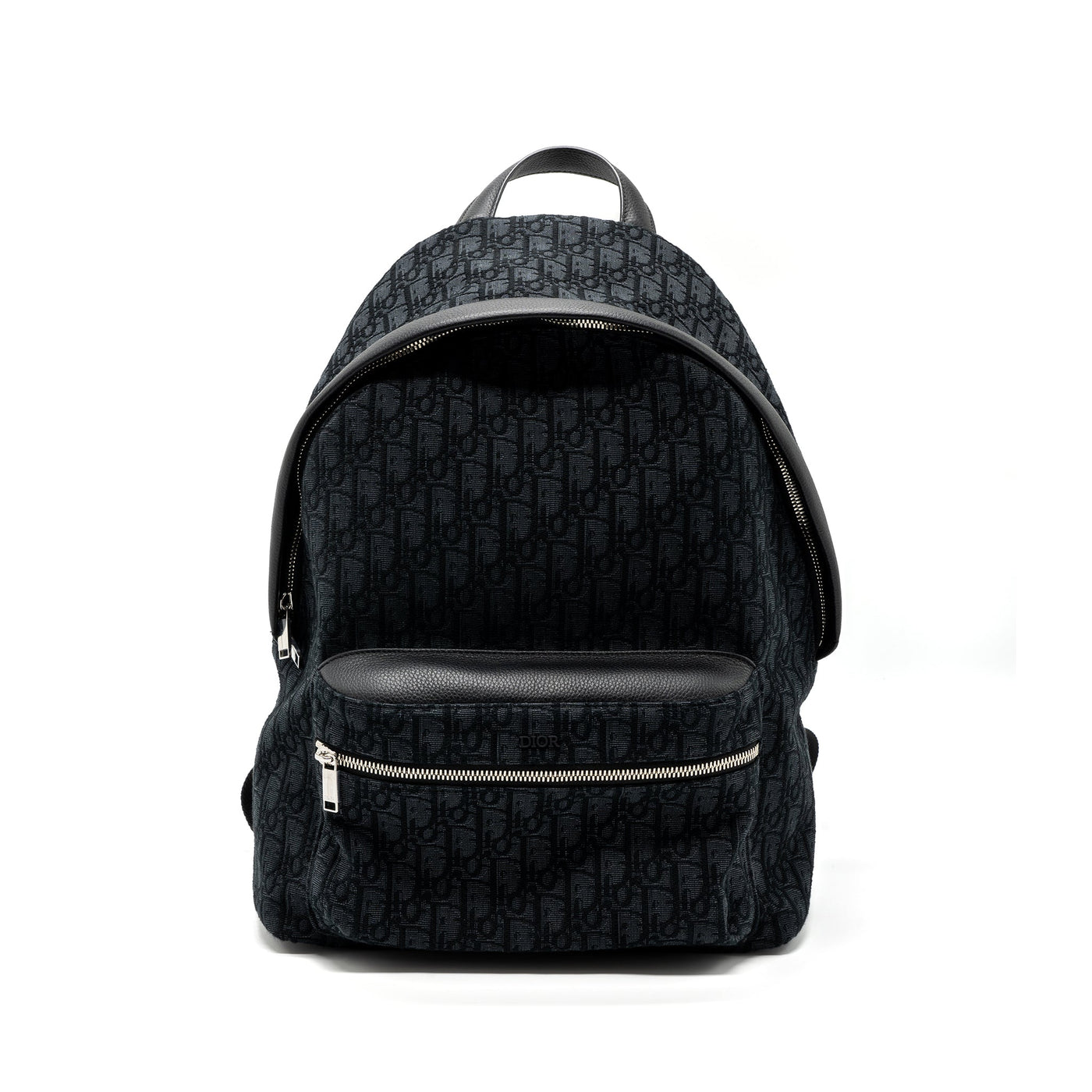 DIOR RIDER BACKPACK BLACK DIOR OBLIQUE JACQUARD SHW