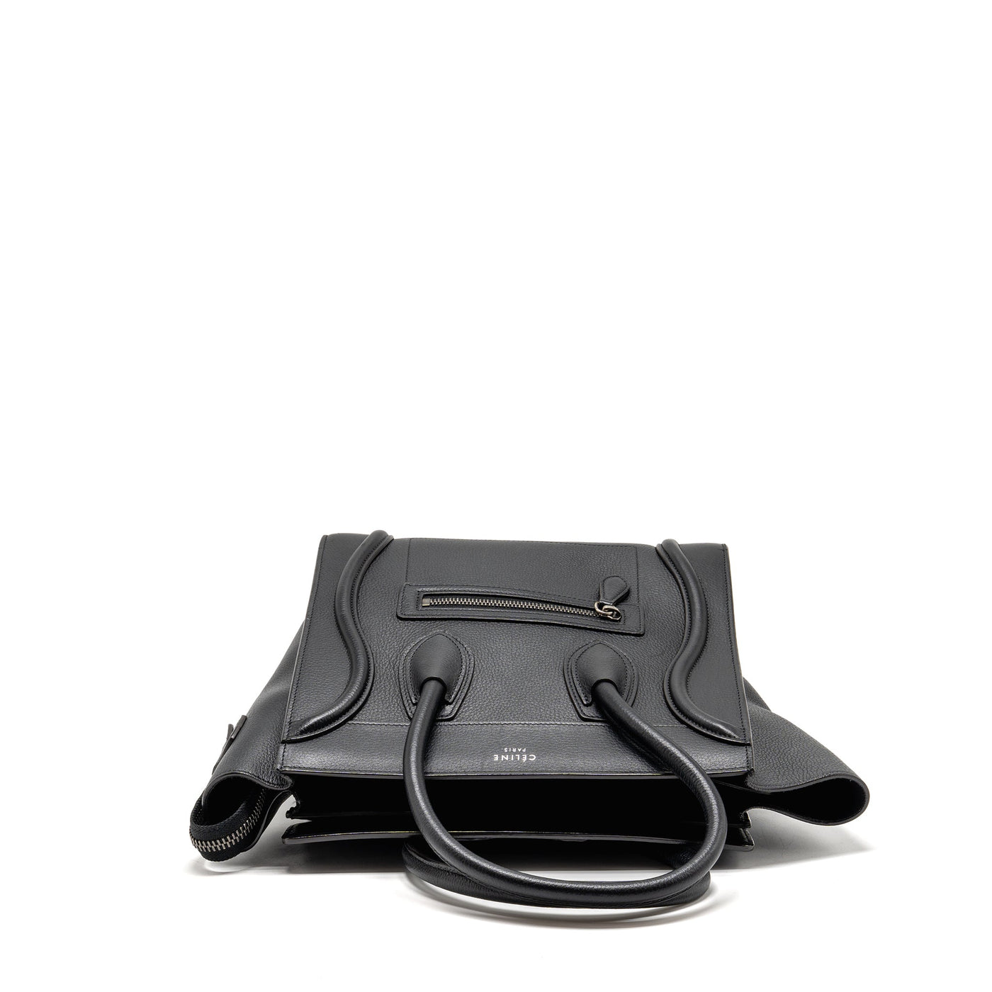 CELINE MICRO LUGGAGE BAG CALFSKIN BLACK SHW