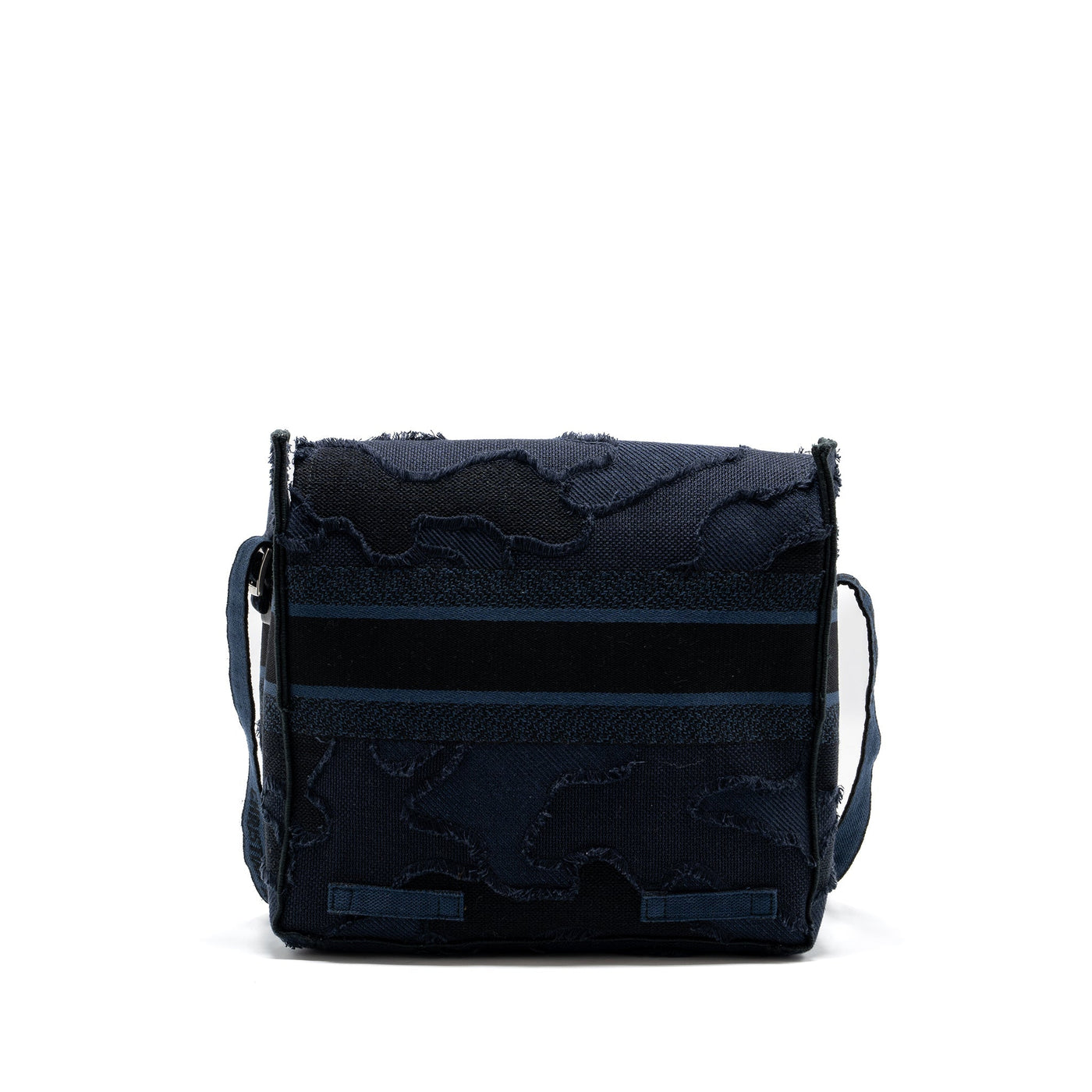 DIOR DIORCAMP MESSENGER BAG CANVAS DARK BLUE SHW