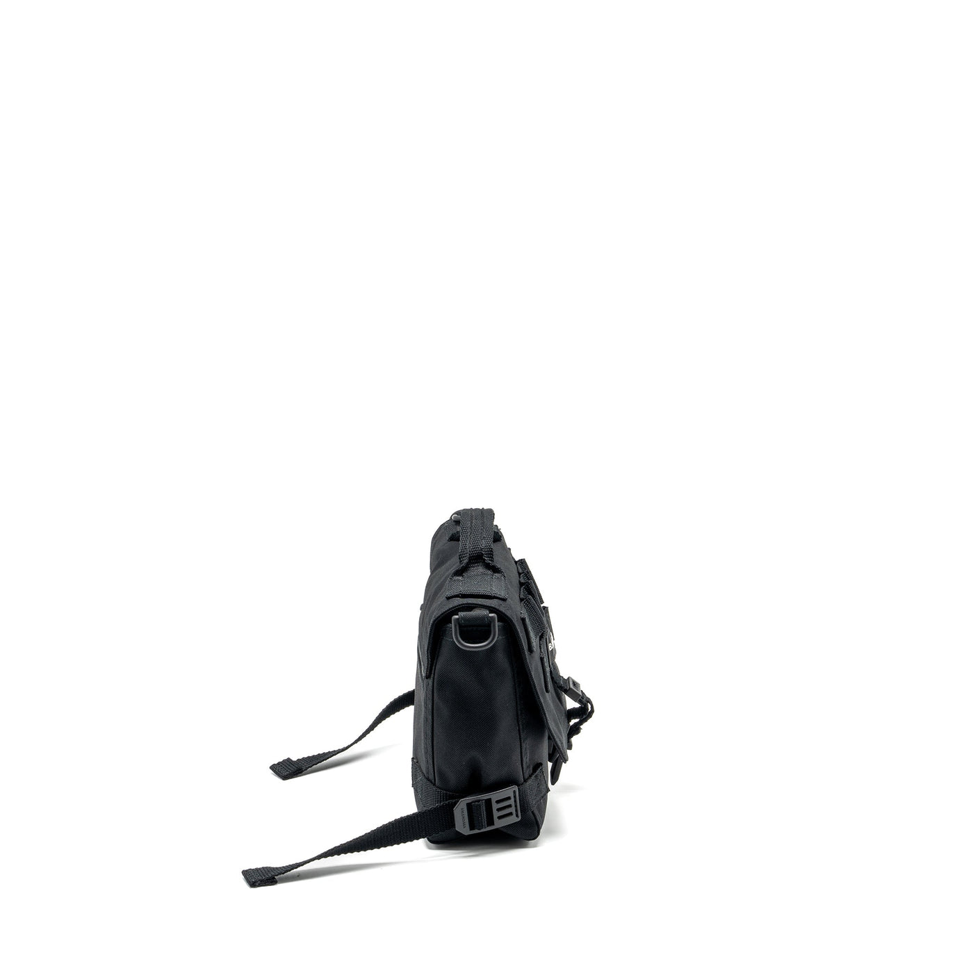 BALENCIAGA ARMY MESSENGER BAG BLACK RECYCLED NYLON BLACK/BLACK HARDWARE
