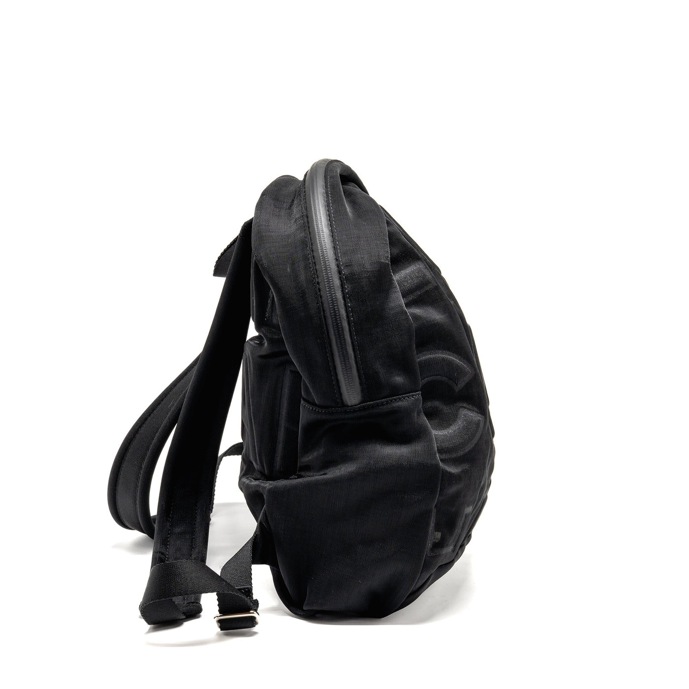 CHANEL COCO NEIGE BACKPACK MESH BLACK SHW