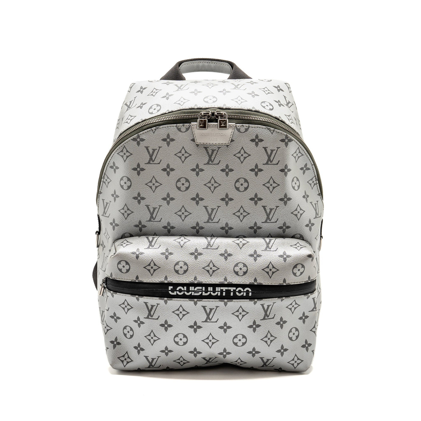LOUIS VUITTON BACKPACK APOLLO MONOGRAM CANVAS SILVER / BLACK SHW