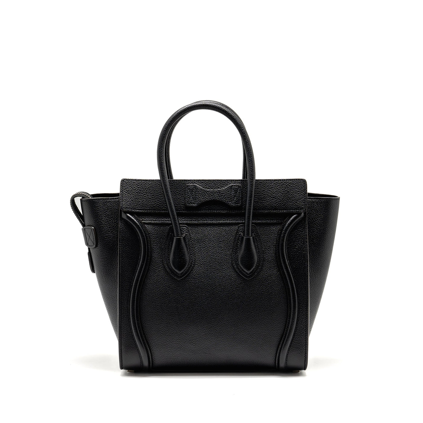 CELINE MICRO LUGGAGE BAG CALFSKIN BLACK SHW