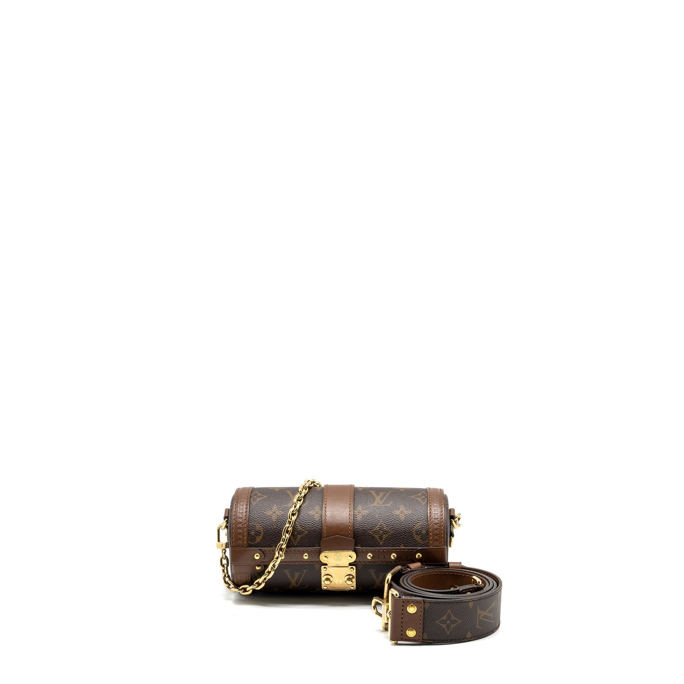 LOUIS VUITTON PAPILLON TRUNK BAG MONOGRAM CANVAS GHW