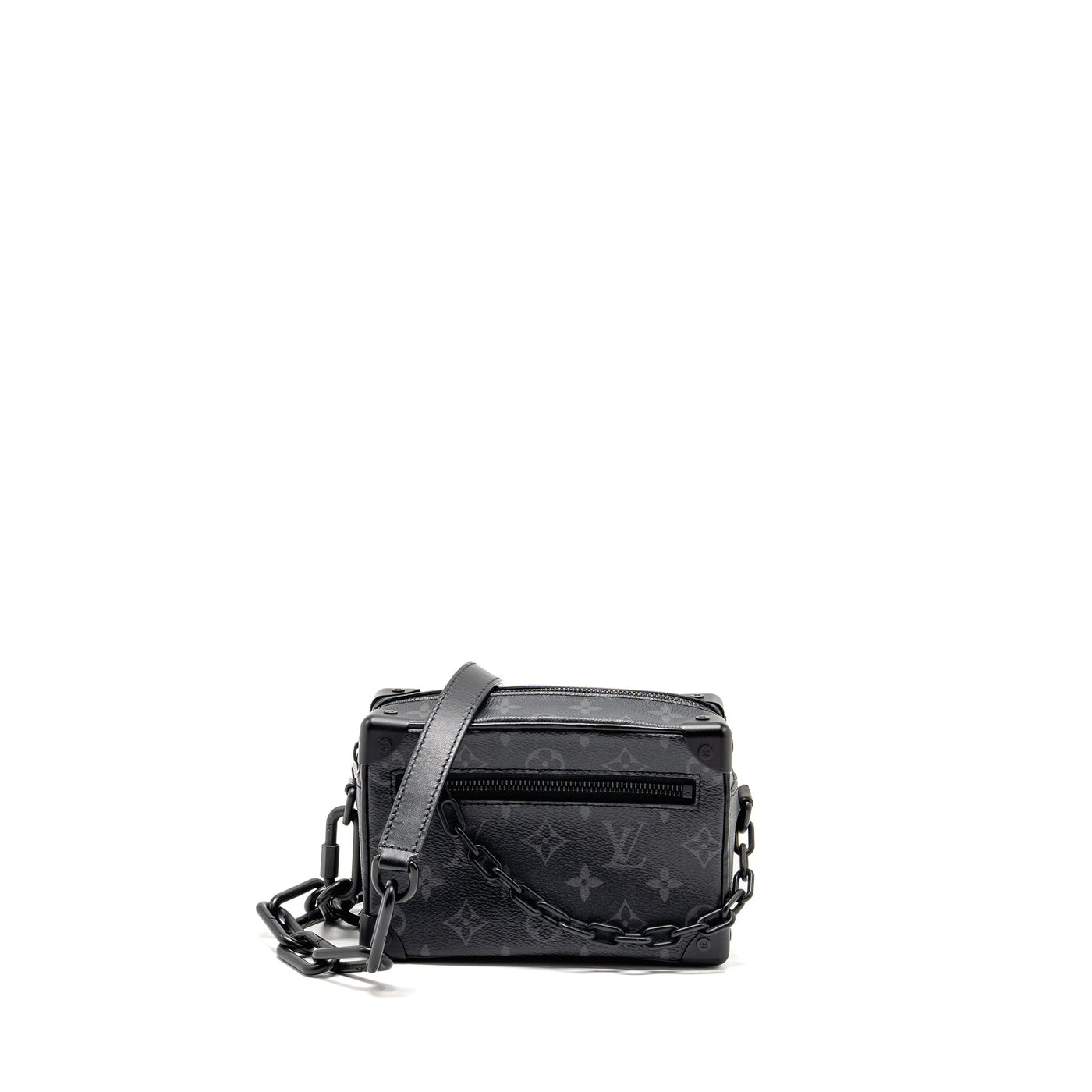 LOUIS VUITTON MINI SOFT TRUNK MONOGRAM ECLIPSE BLACK HARDWARE