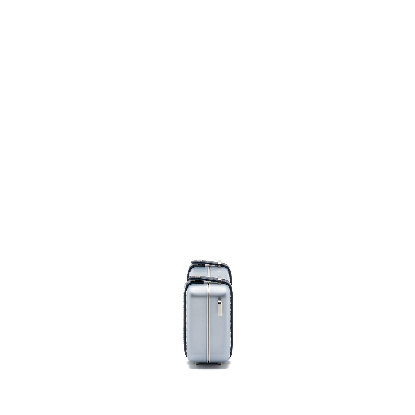 DIOR X RIMOWA CLUTCH TRUNK BAG ALUMINIUM / CALFSKIN SILVER / BLACK SHW