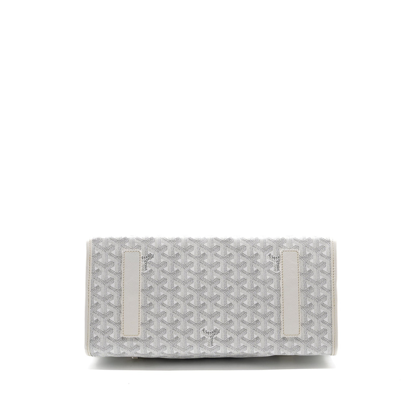 GOYARD SAINT LEGER BACKPACK GOYARDINE CANVAS WHITE SHW